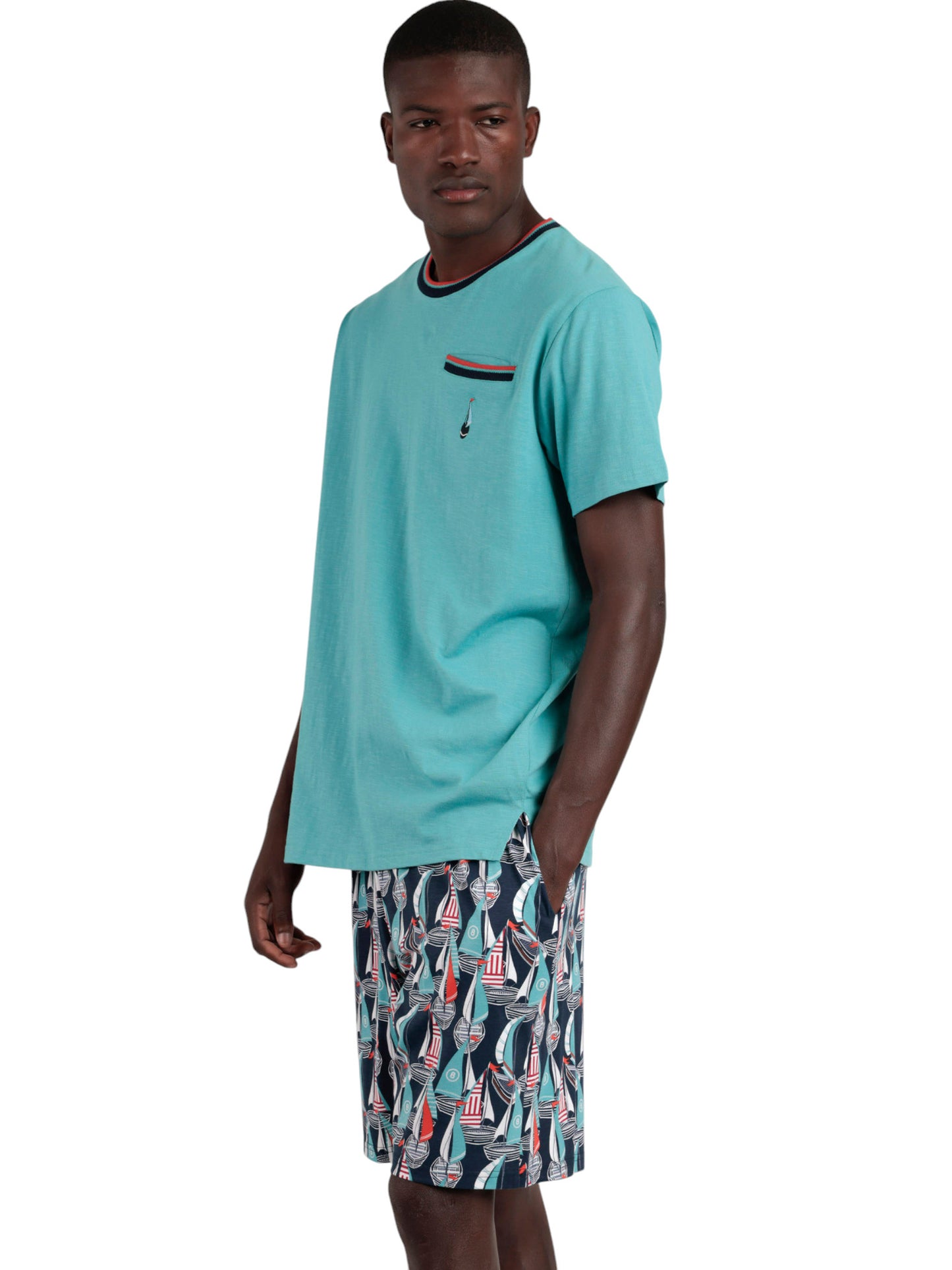 Pyjama short t-shirt Boat Race Admas