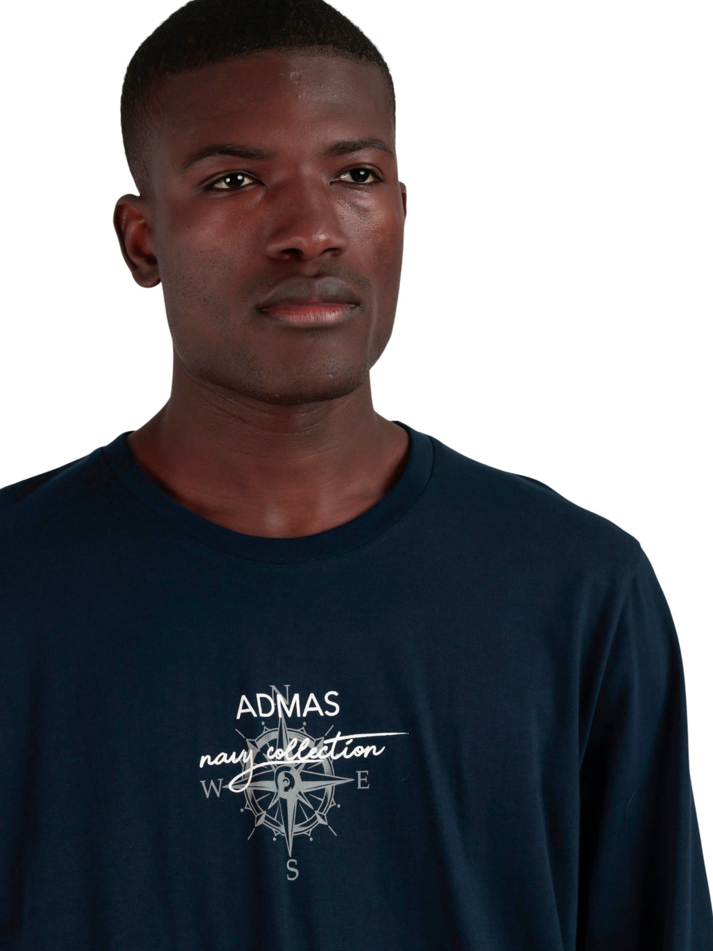 Pyjama pantalon top manches longues Navy Collection Admas