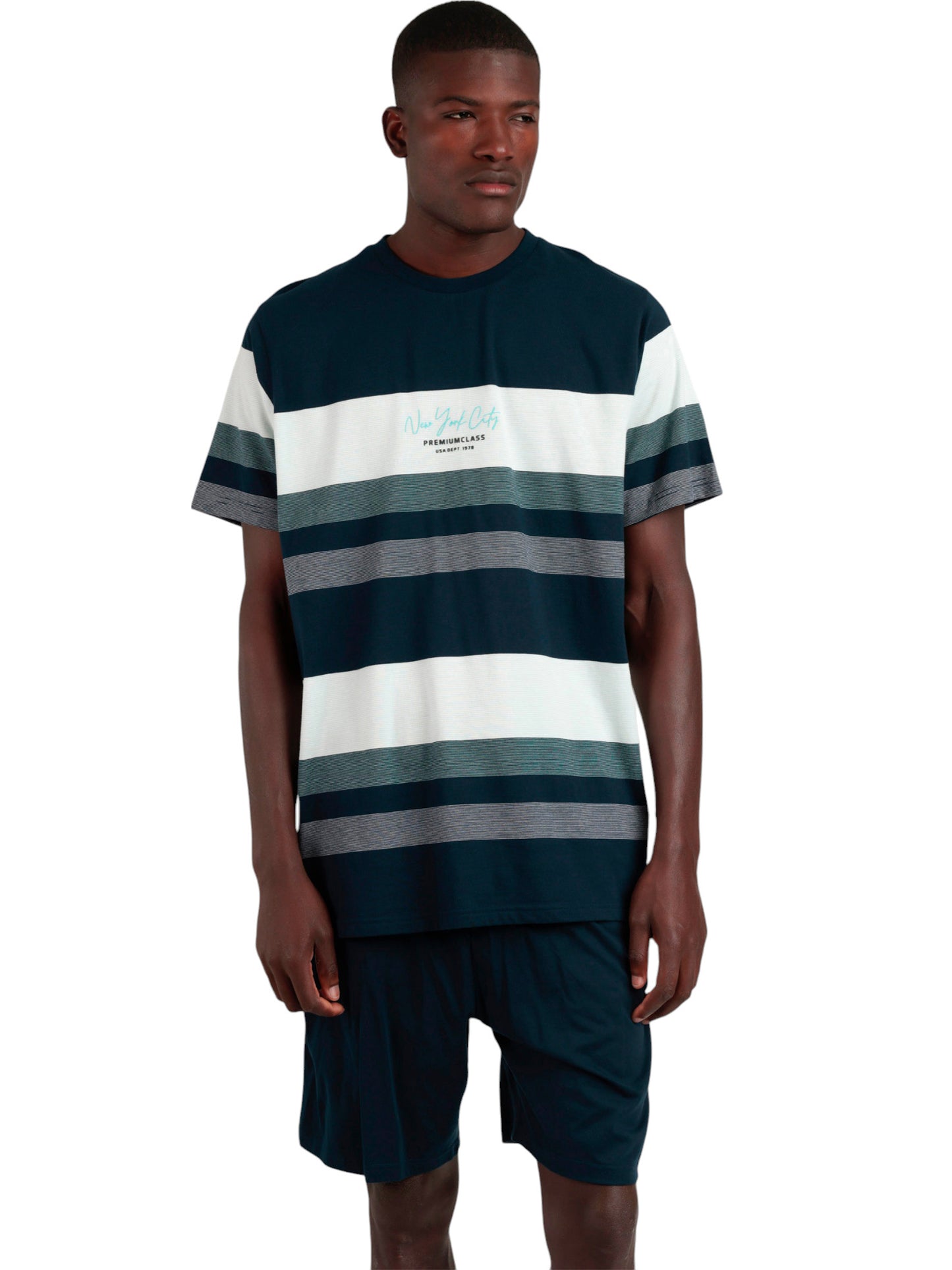Pyjama short t-shirt New York City Admas