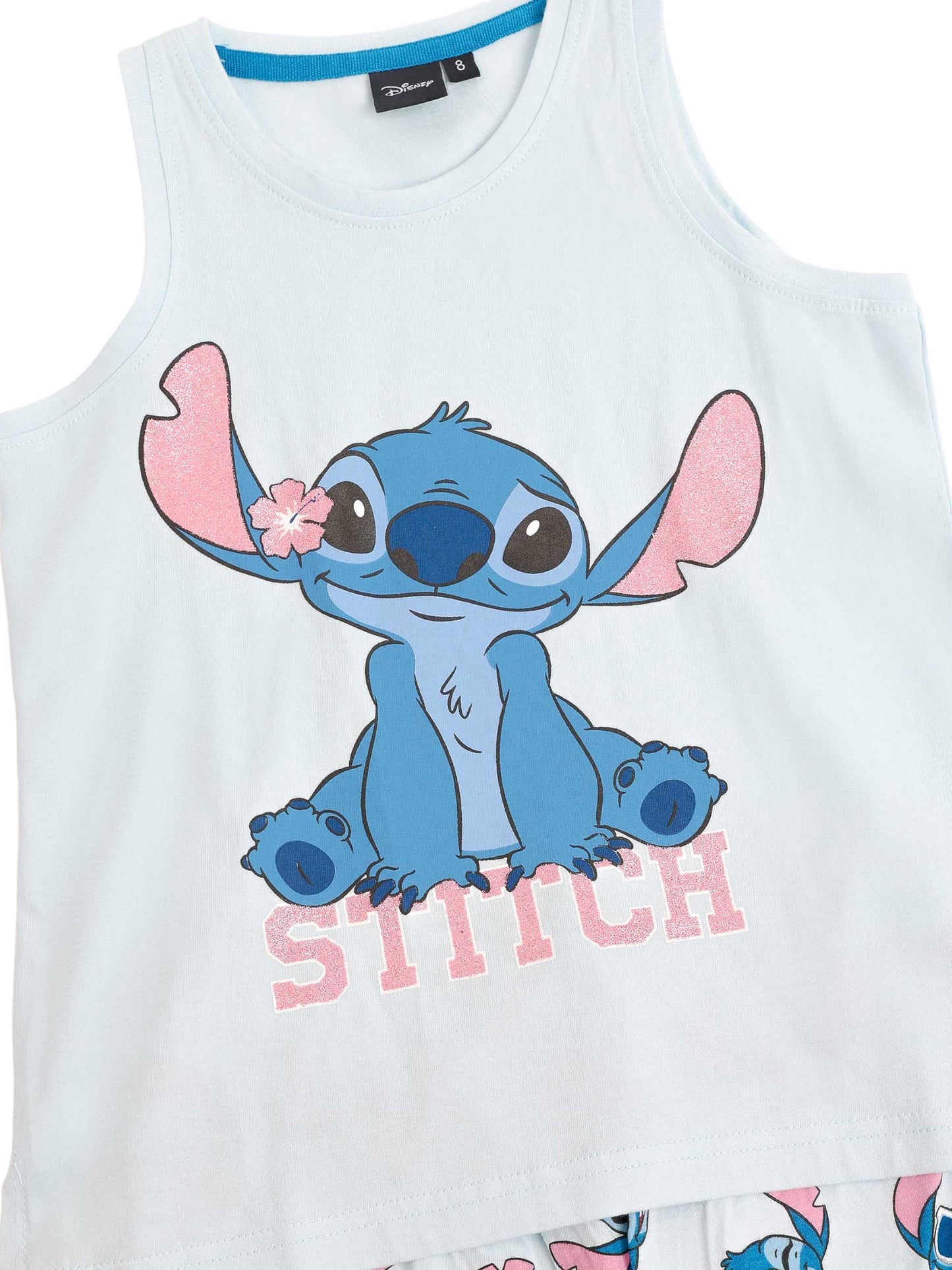 Pyjama short débardeur Stitches Disney Admas