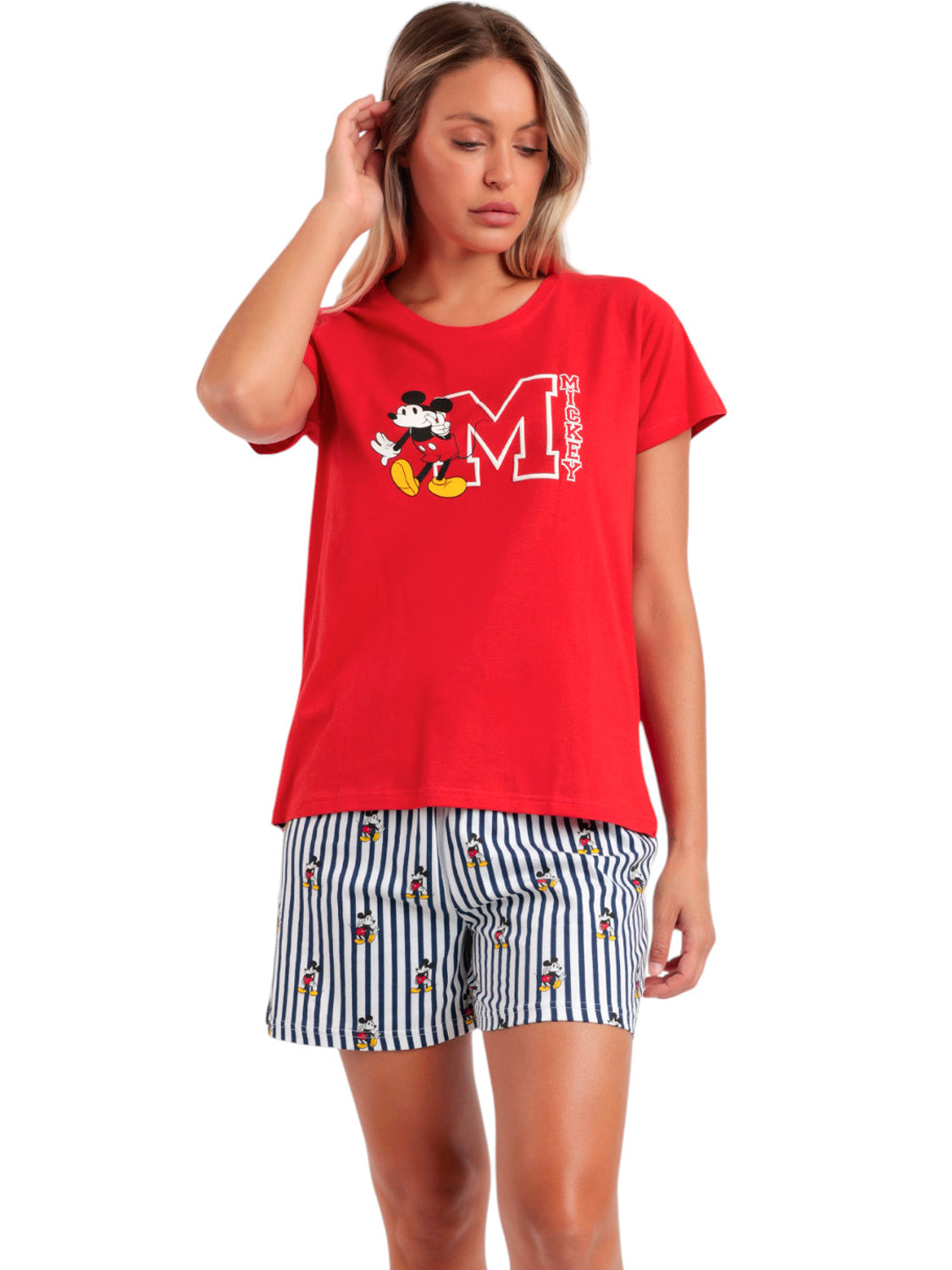 Pyjama short t-shirt Mickey NY Summer Disney Admas