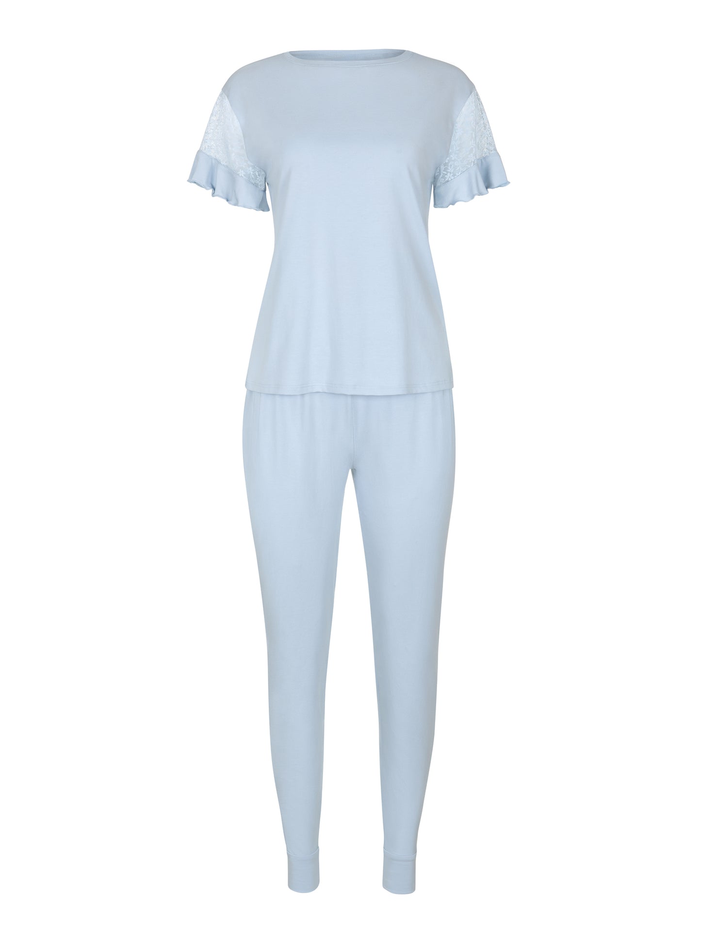 Pyjama tenue d'intérieur pantalon top manches courtes Smooth Lisca Cheek