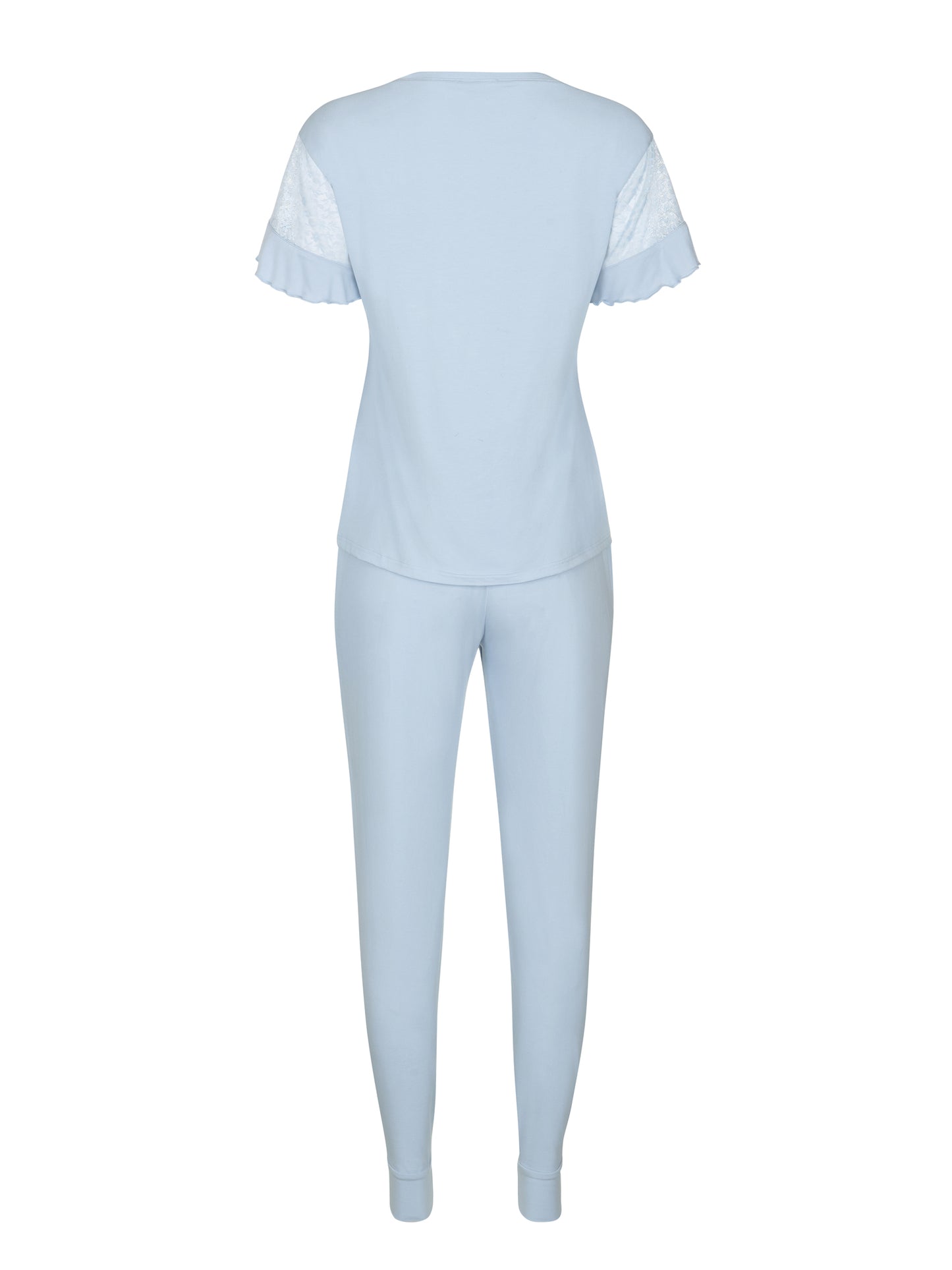 Pyjama tenue d'intérieur pantalon top manches courtes Smooth Lisca Cheek