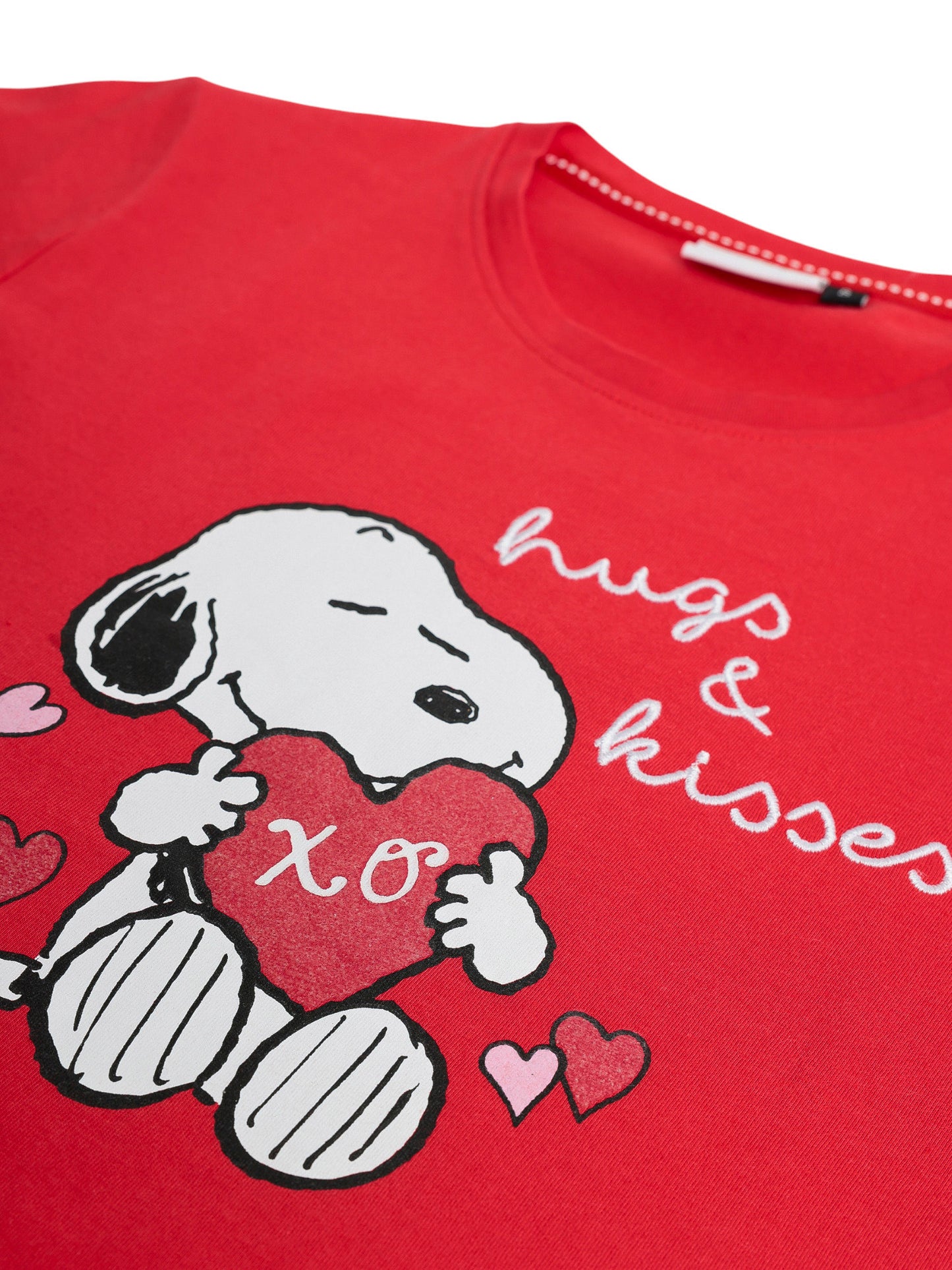 Pyjama pantalon top manches longues Peanuts In My Heart Admas