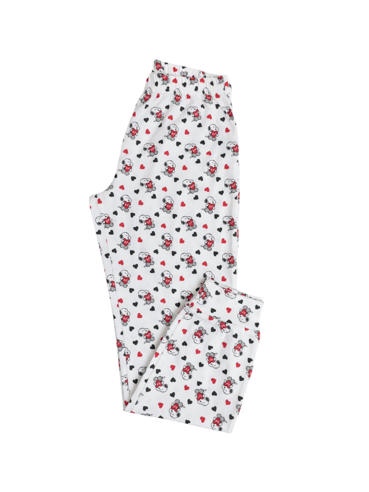 Pyjama pantalon top manches longues Peanuts In My Heart Admas