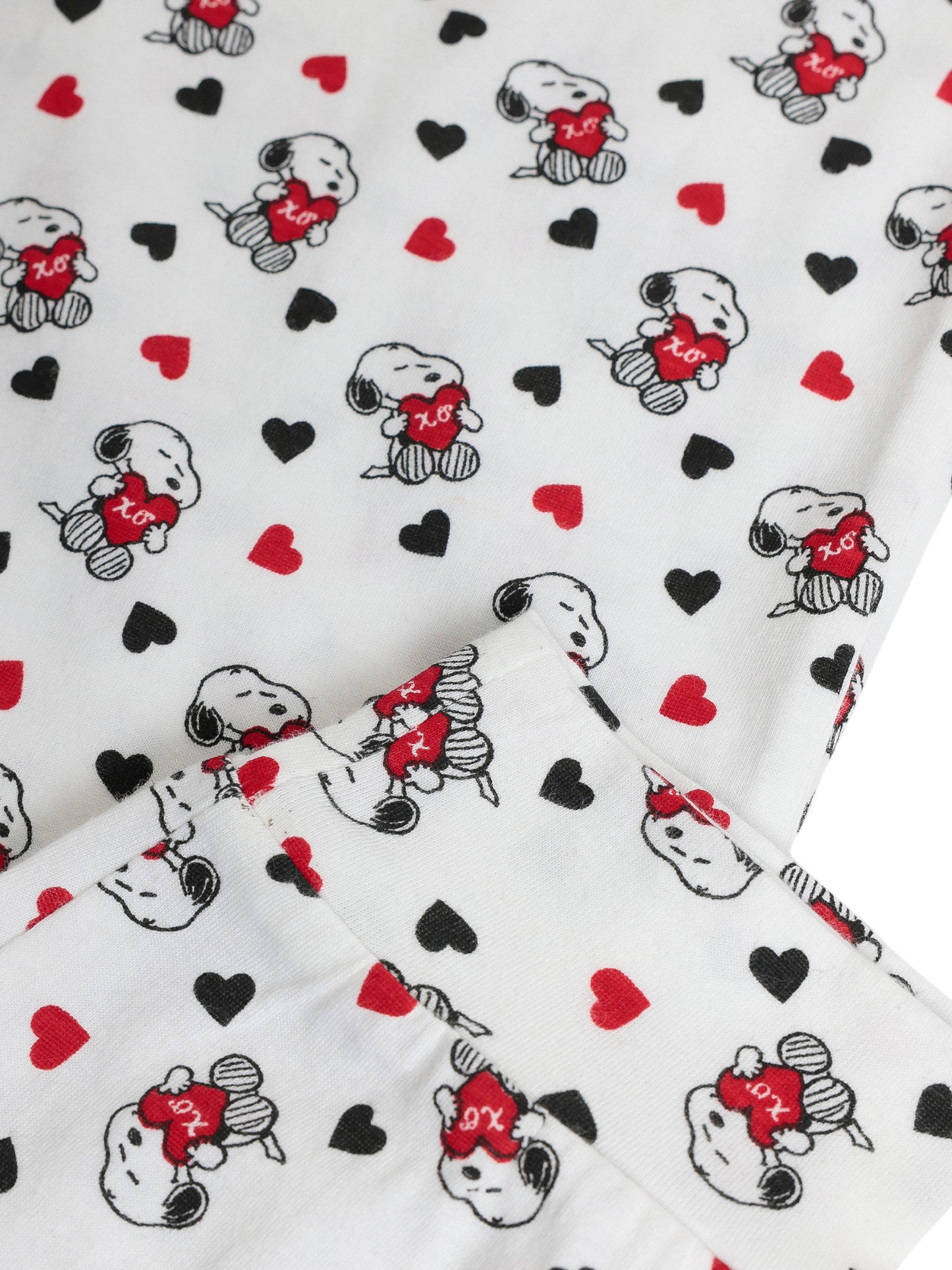 Pyjama pantalon top manches longues Peanuts In My Heart Admas