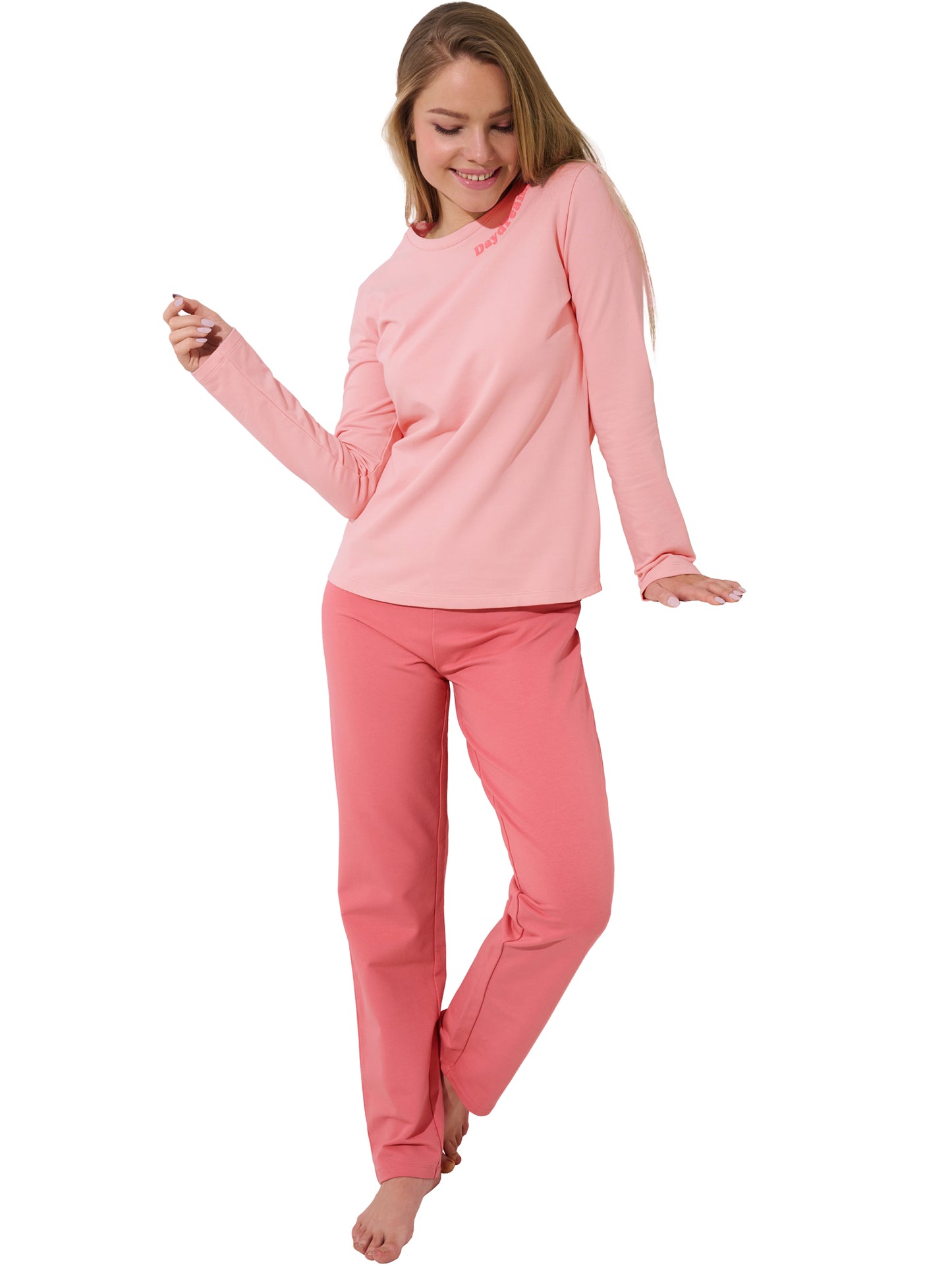 Pyjama pantalon large top manches longues Delightful Lisca Cheek