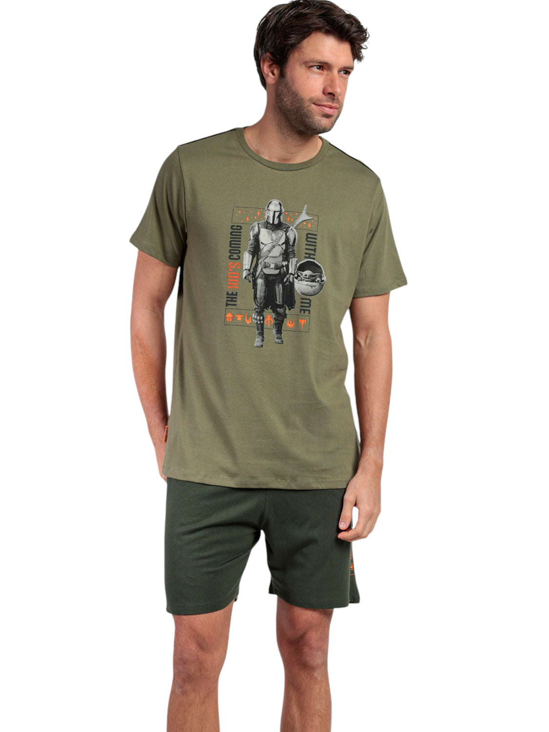Pyjama short t-shirt The Kid Star Wars Admas