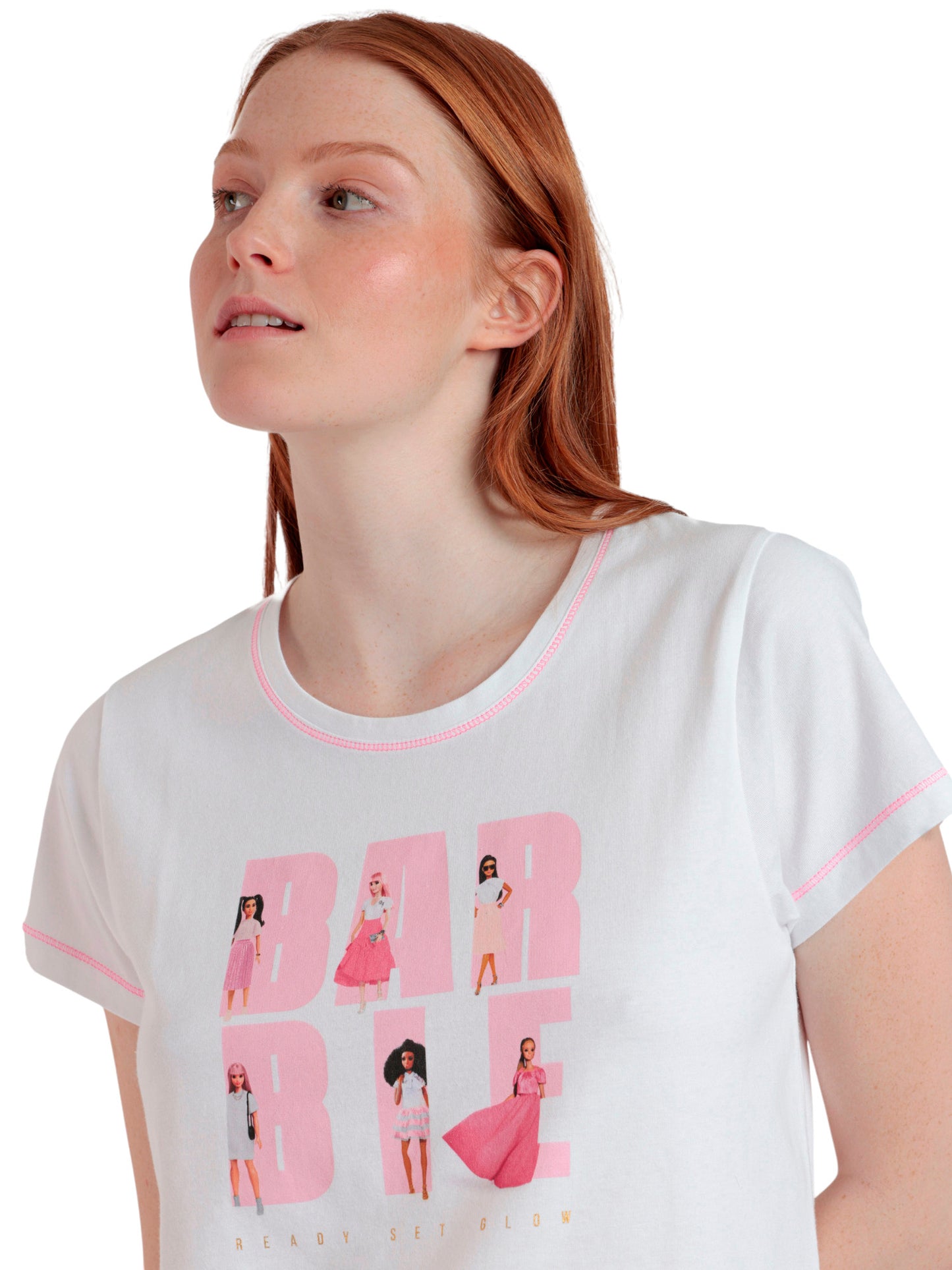Pyjama short t-shirt She Just Shines Barbie Admas