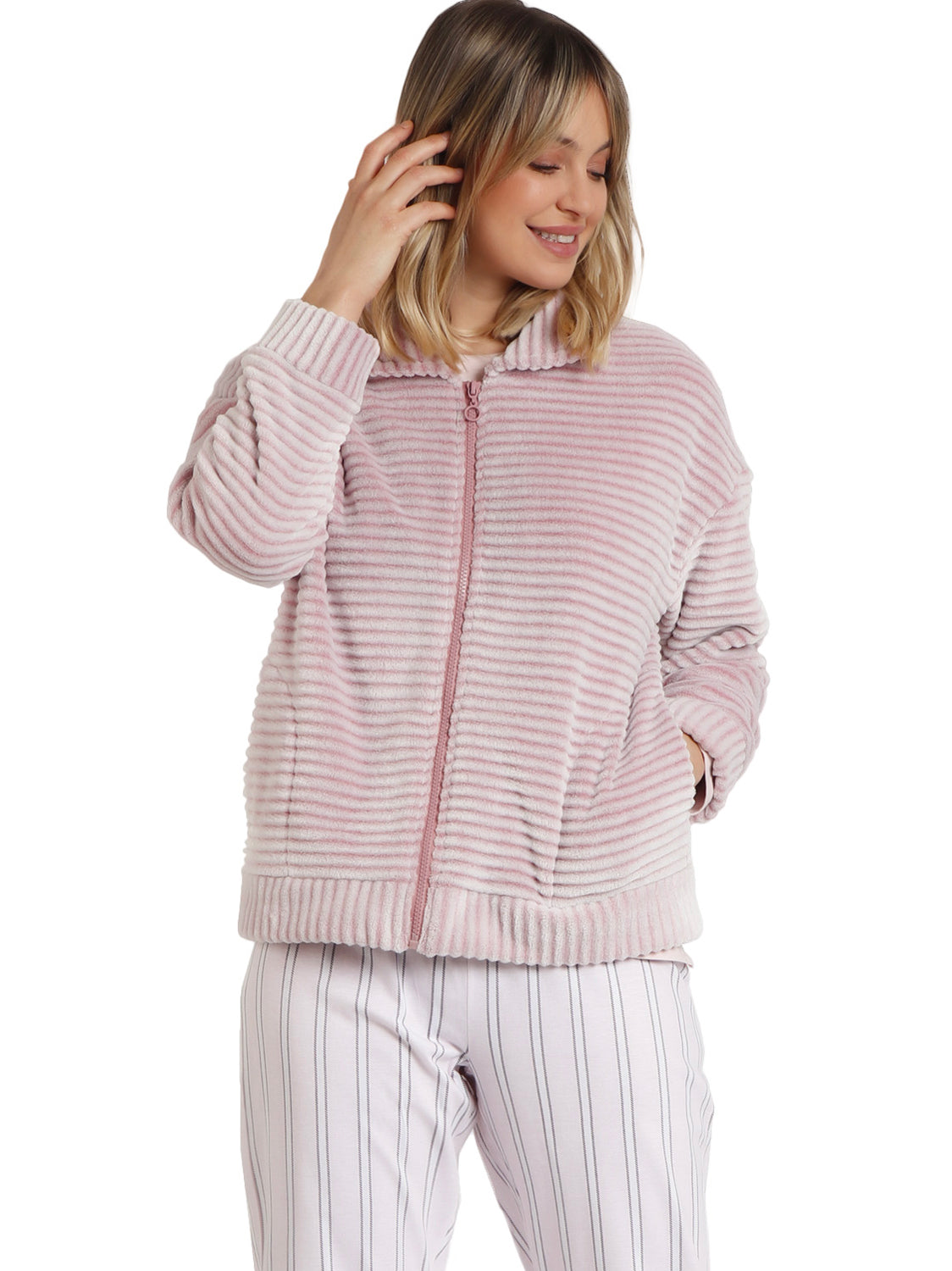 Veste d'intérieur zippée Magic Time Admas