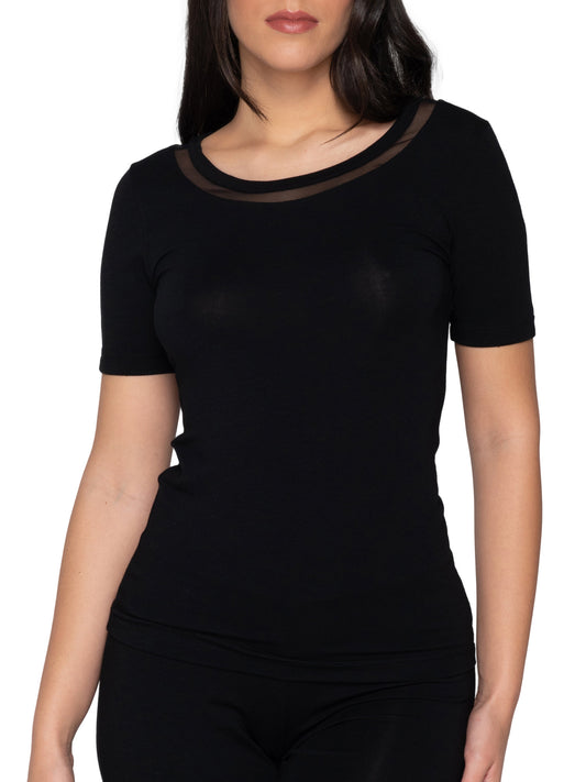 T-shirt manches courtes Cotton Touch Luna Splendida