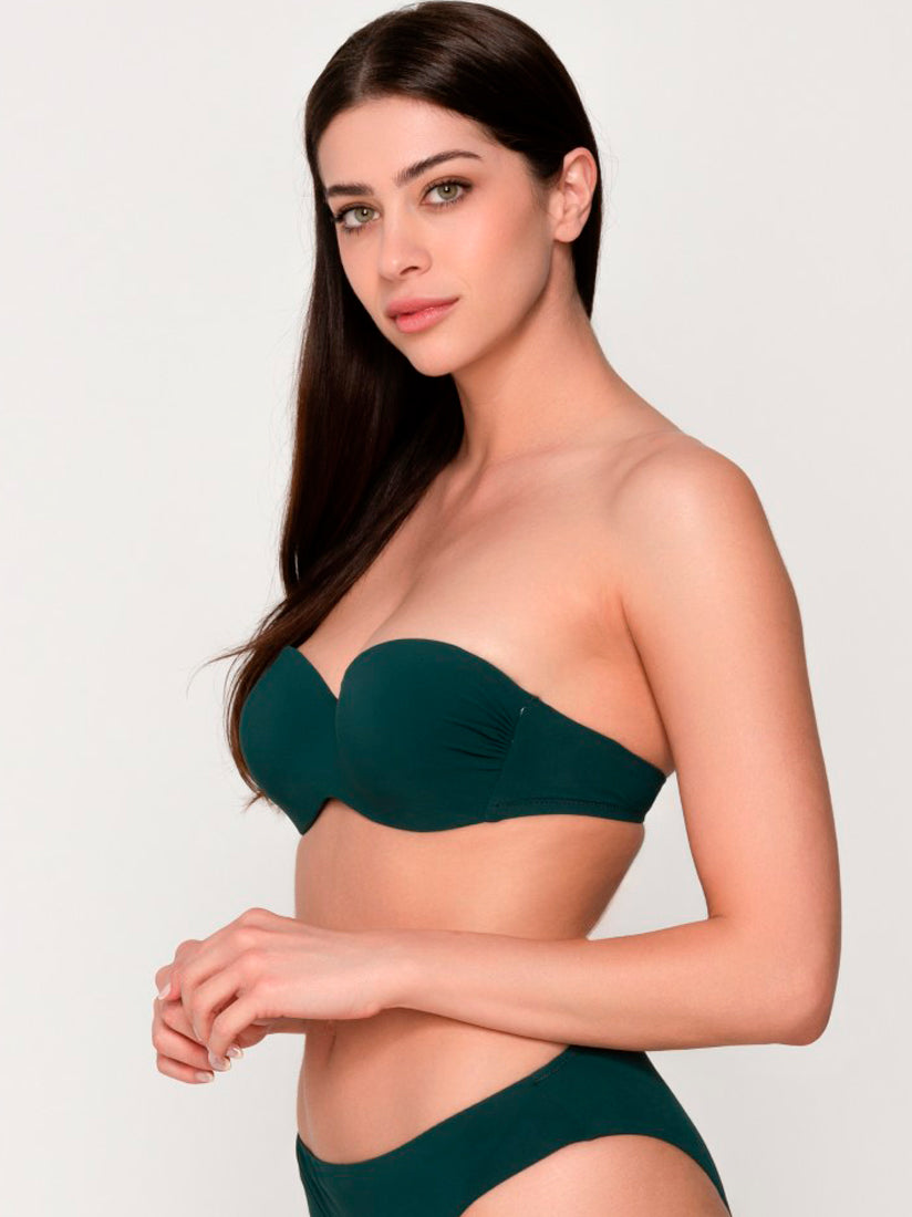Haut maillot de bain bandeau préformé BLUE SENSE Luna Splendida