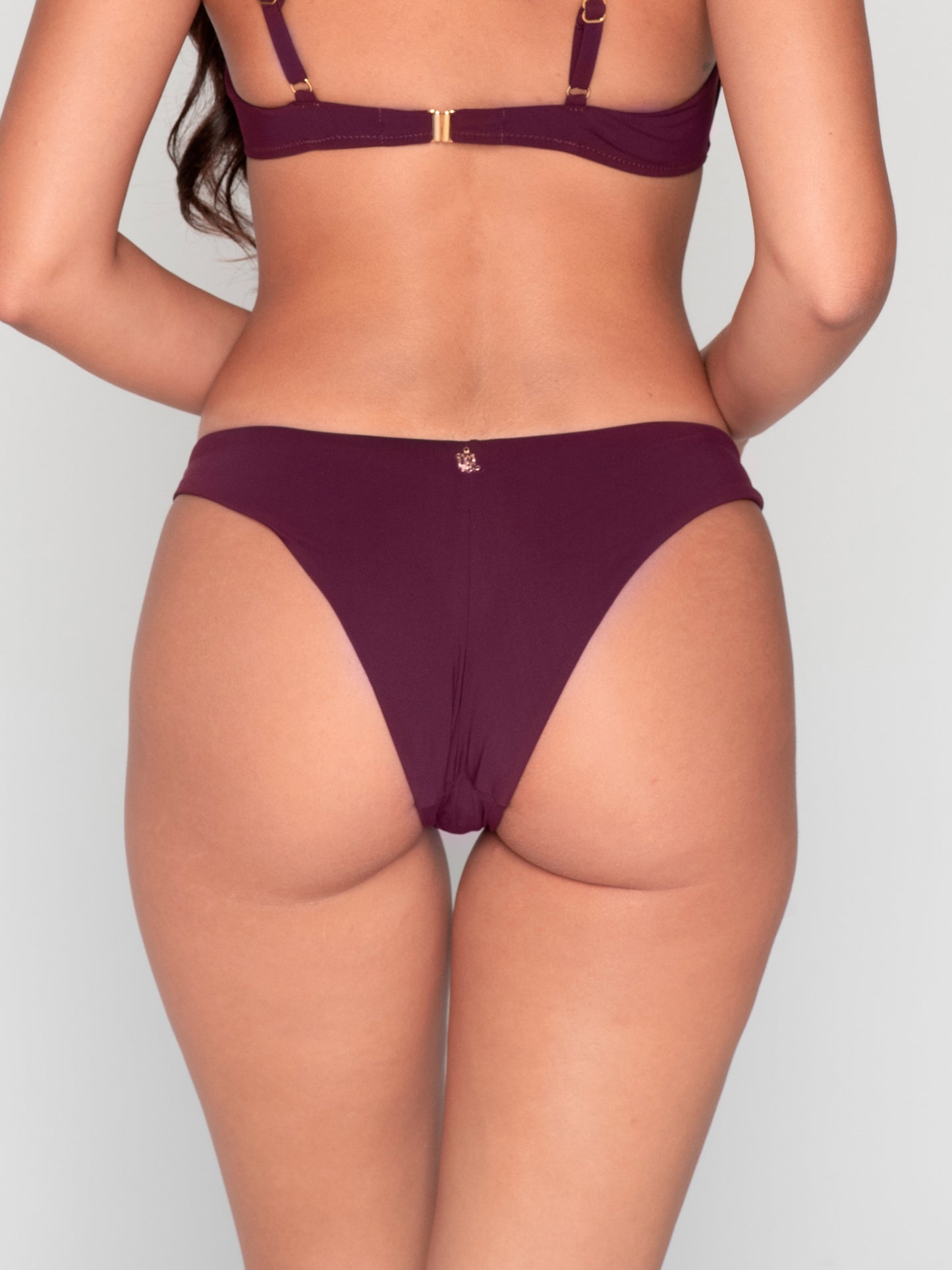 Bas maillot brésilien de bain échancré BLUE SENSE Luna Splendida