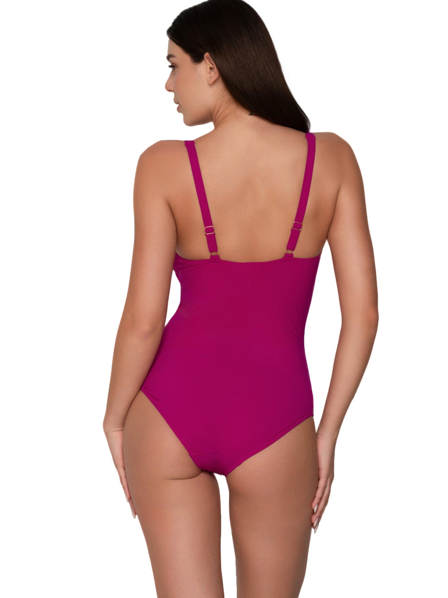 Maillot de bain amincissant 1 pièce préformé TK-5 Blue Sense bonnets C à E Luna