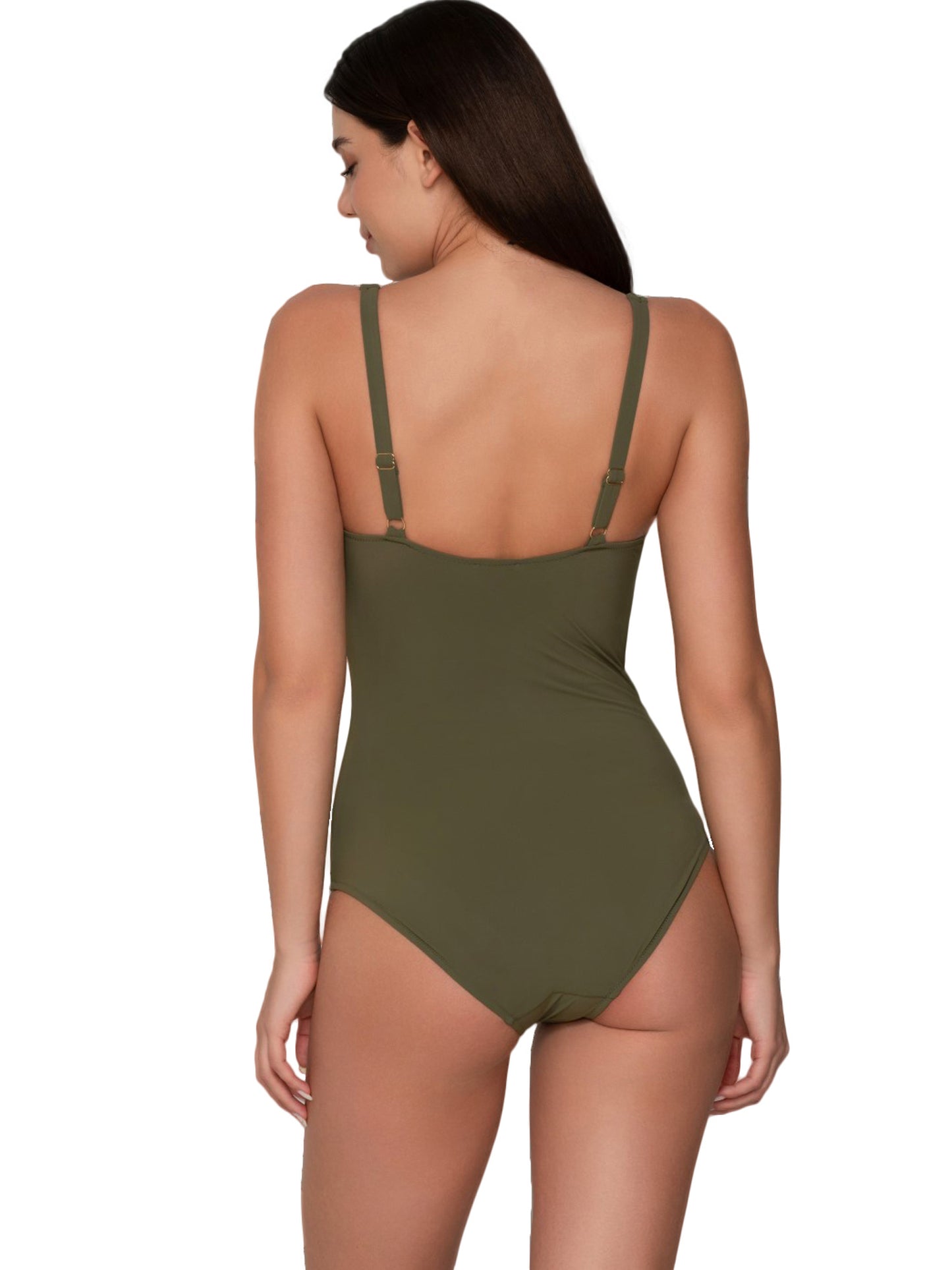 Maillot de bain amincissant 1 pièce préformé TK-5 Blue Sense bonnets C à E Luna
