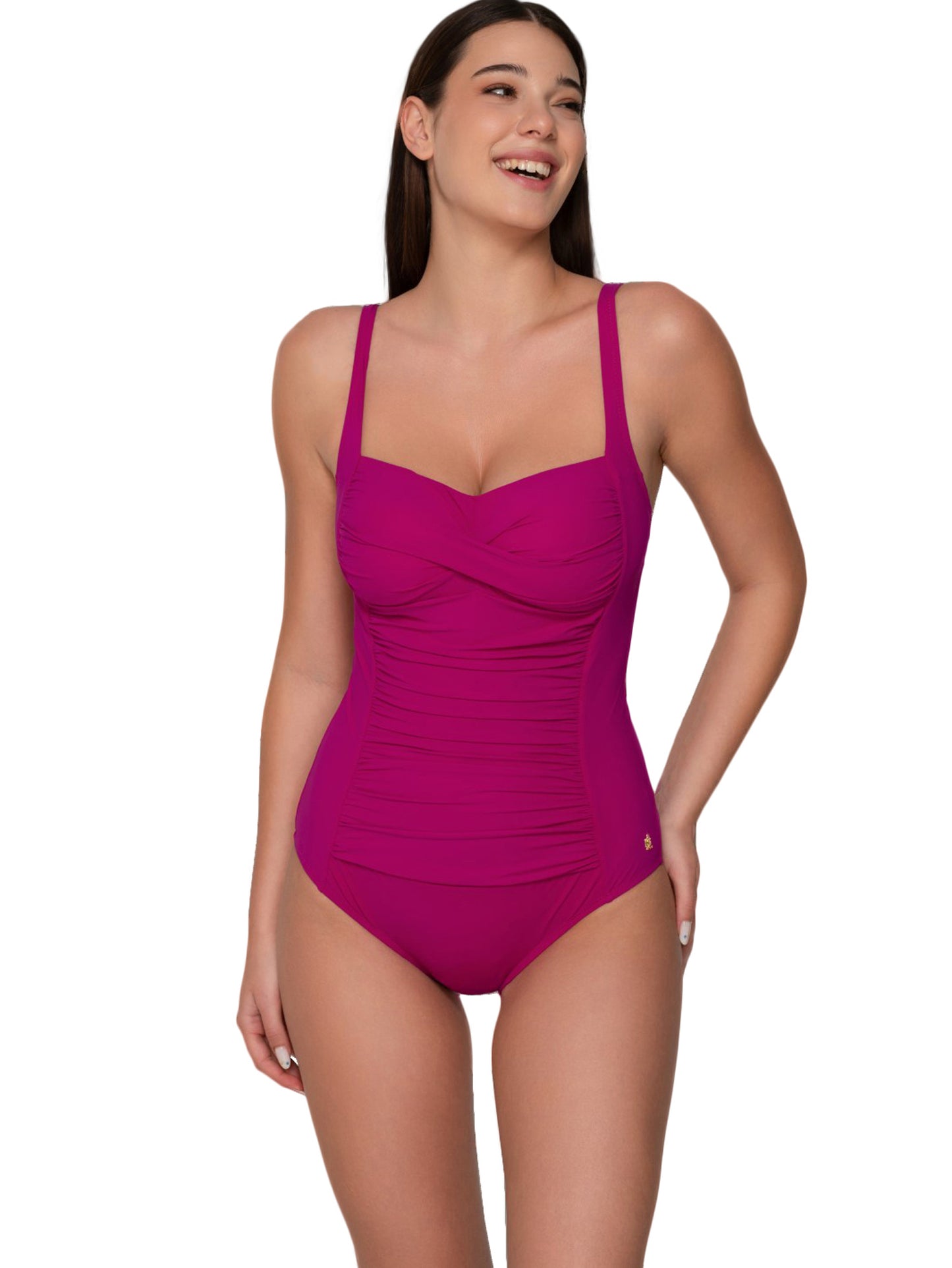 Maillot de bain amincissant 1 pièce préformé TK-5 Blue Sense bonnets C à E Luna