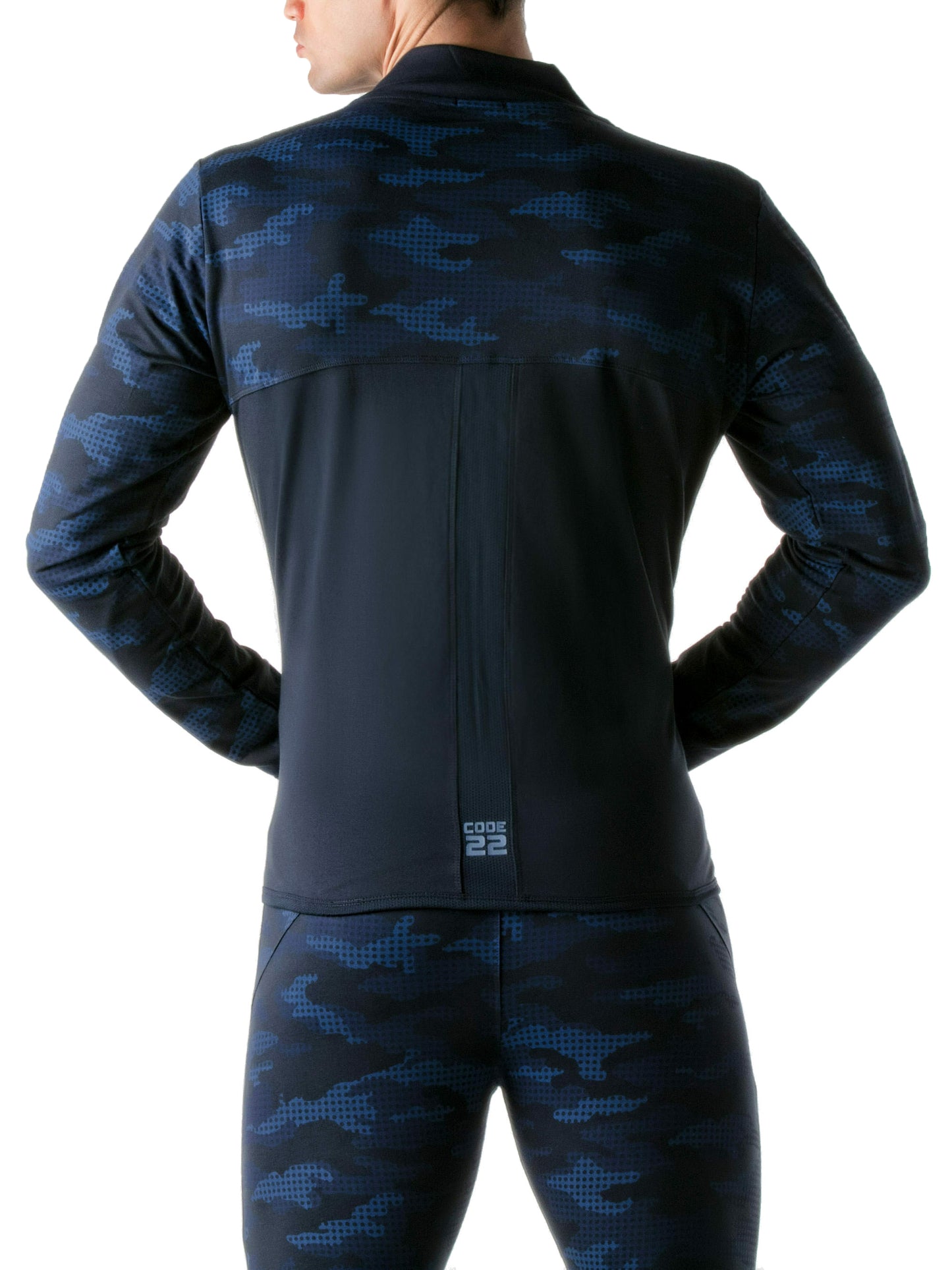 Veste sport Urban Camo marine Code22