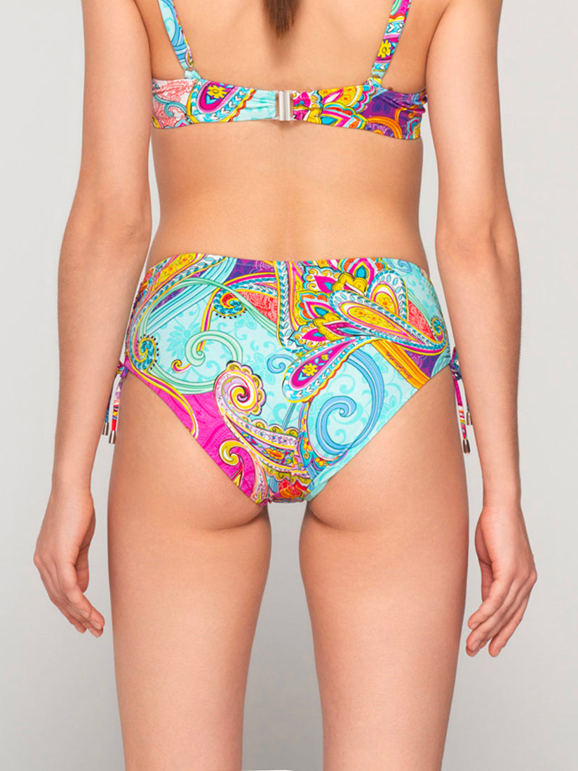 Bas maillot slip de bain côtés froncés MADISON Luna Splendida