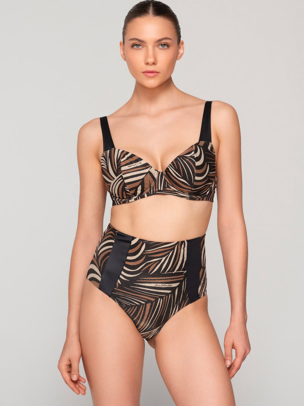 Bas maillot slip de bain taille haute MARTINI Luna Splendida
