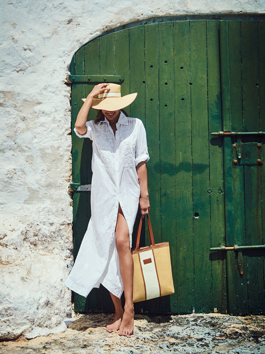 Chapeau de plage capeline Complementos Selmark Mare