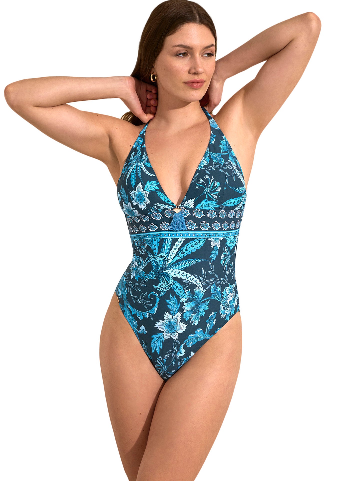 Maillot de bain une pièce triangle préformé ACANTHUS Selmark Mare