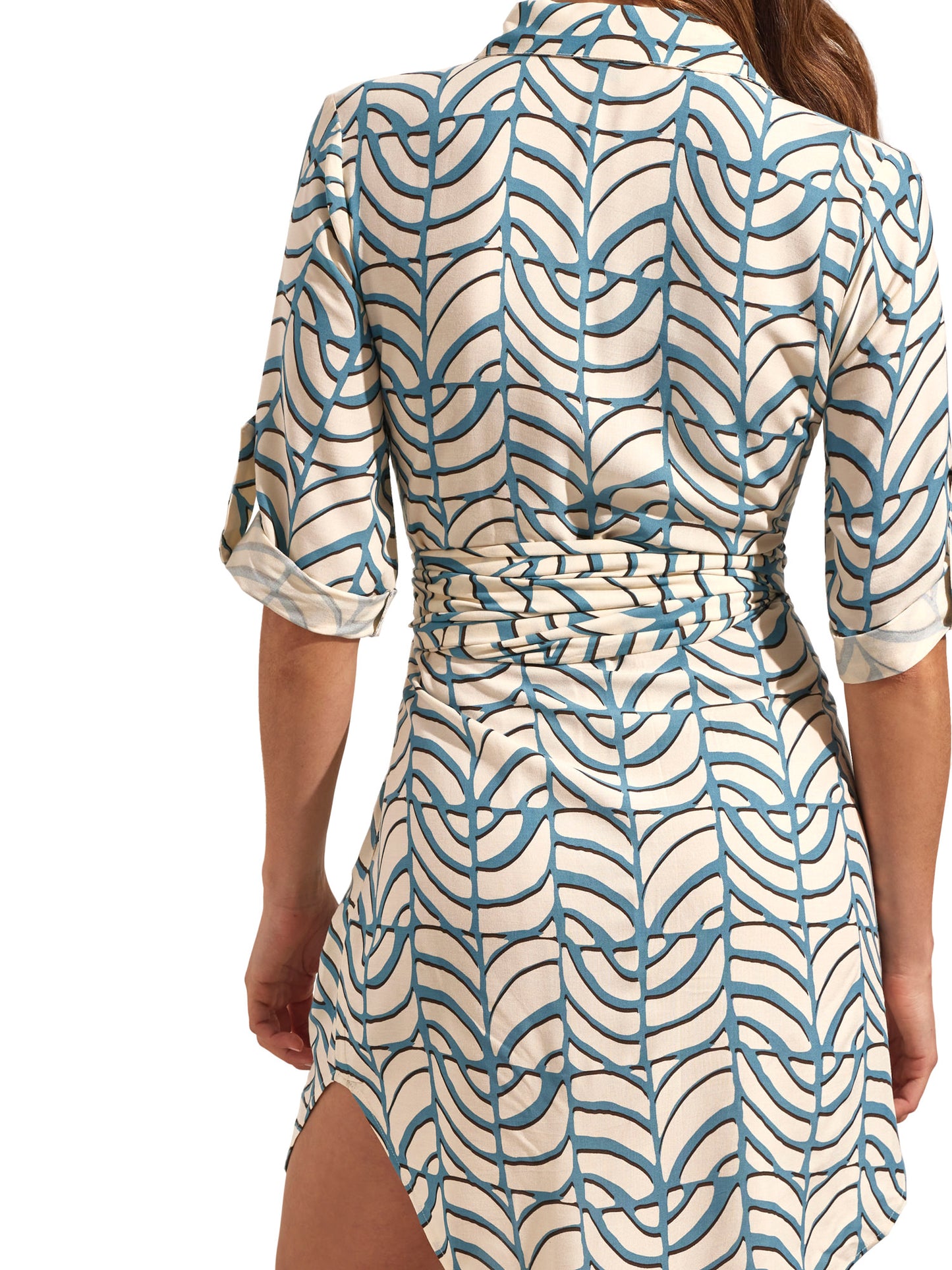 Robe estivale manches mi-longues MOAIS Selmark Mare