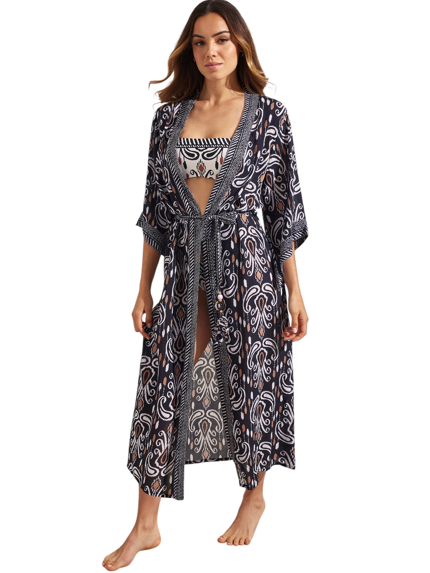Kimono long de plage VENECIA Selmark Mare