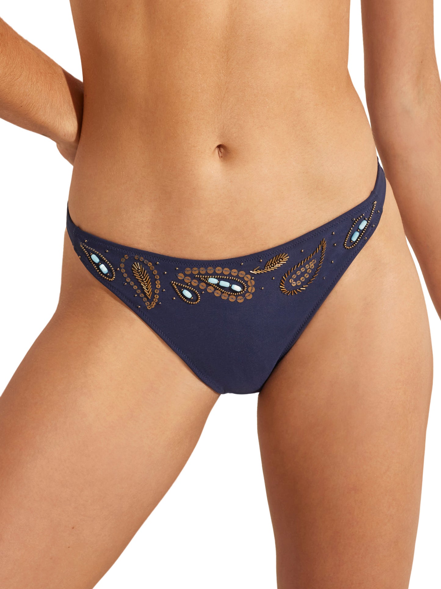 Bas maillot slip de bain bikini taille basse BAIKAL Selmark Mare