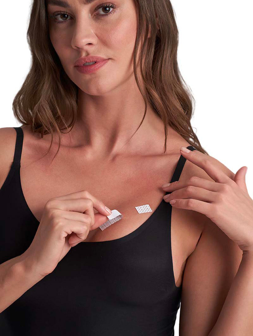 Lot x30 bandes adhésives pour décolleté dans boîte métallique Bye Bra