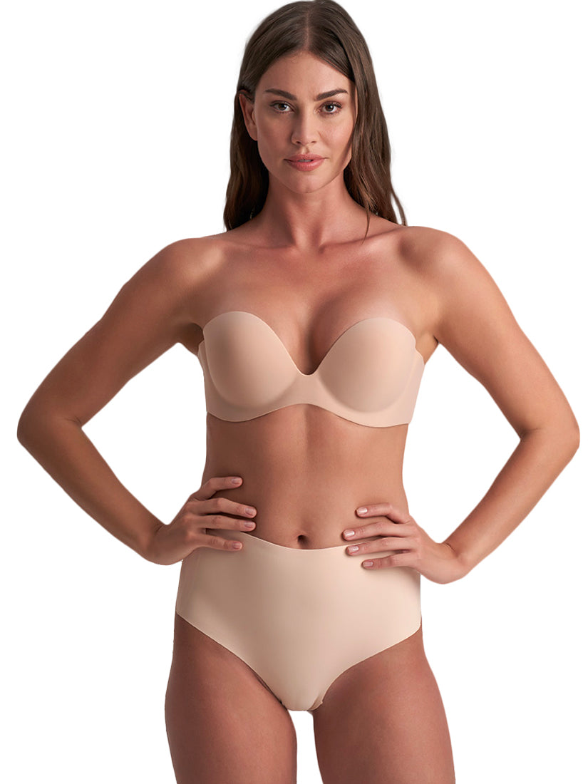 String hauteur moyenne à dos bas Shapewear Bye Bra