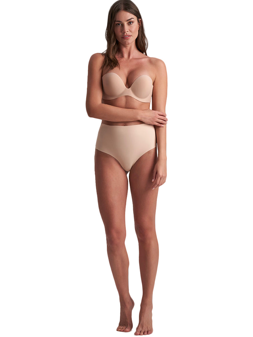 String hauteur moyenne à dos bas Shapewear Bye Bra