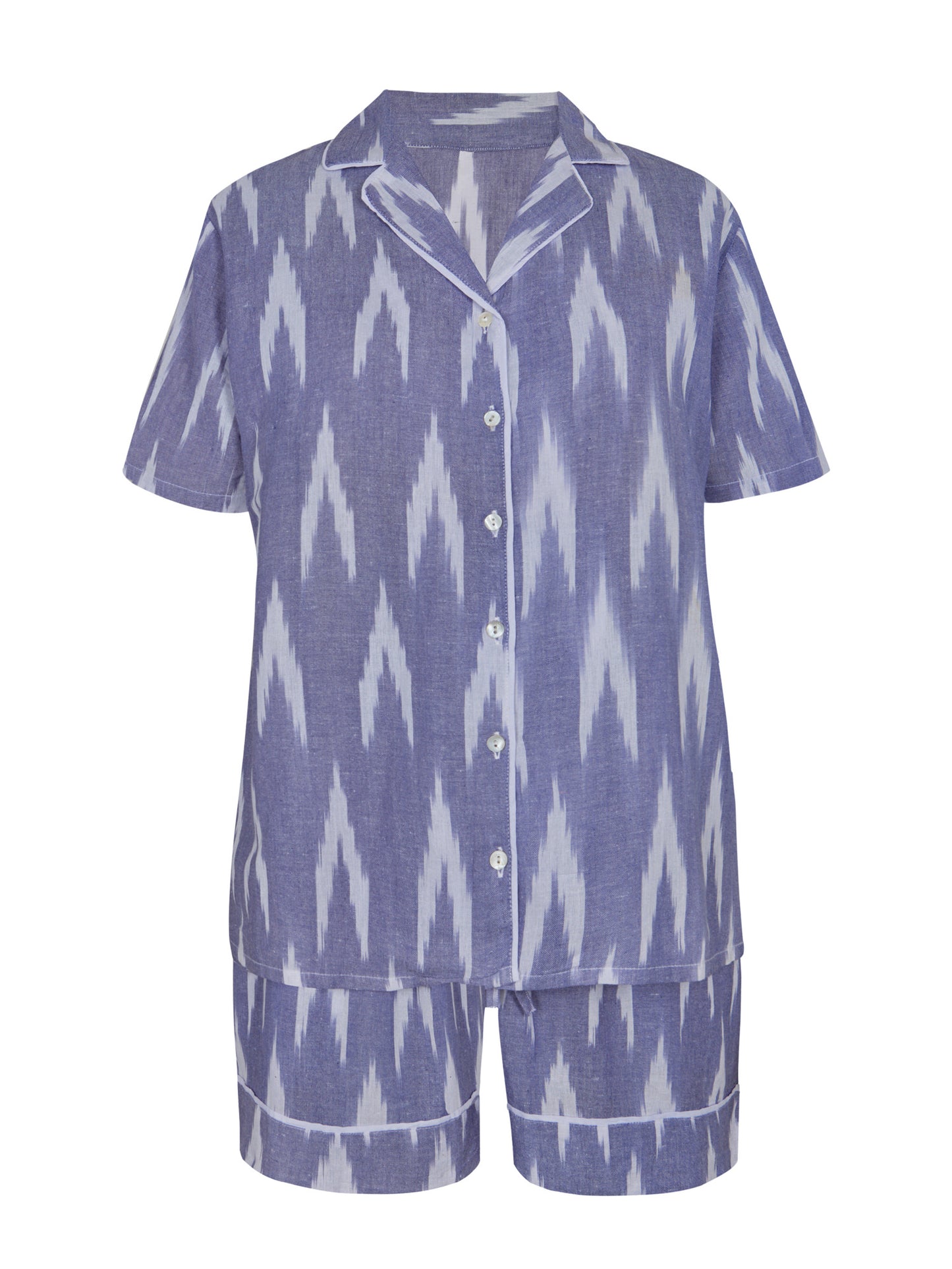 Pyjama short chemise manches courtes HOMEWEAR P101 Selmark