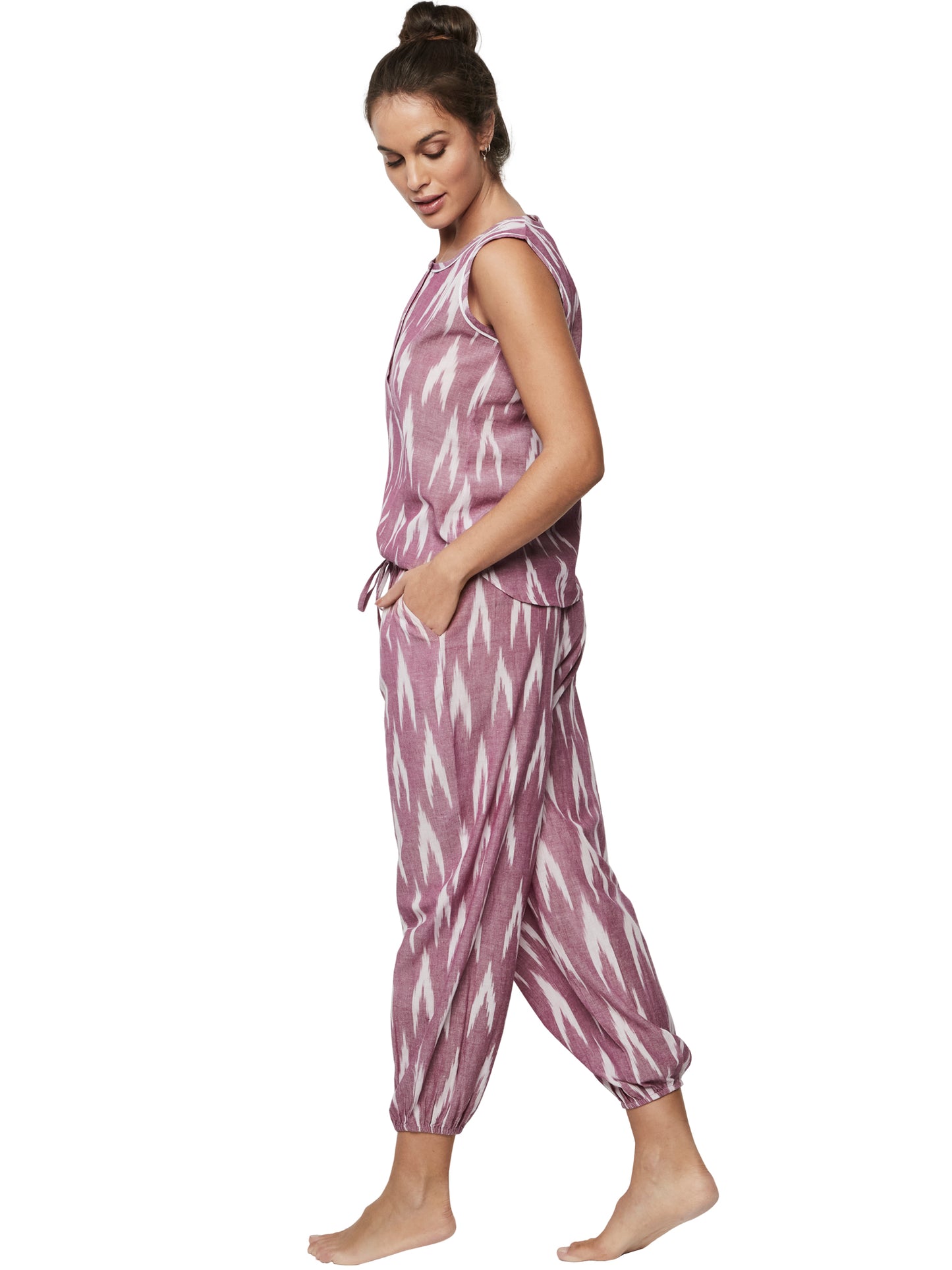 Pyjama pantacourt débardeur HOMEWEAR P101 Selmark