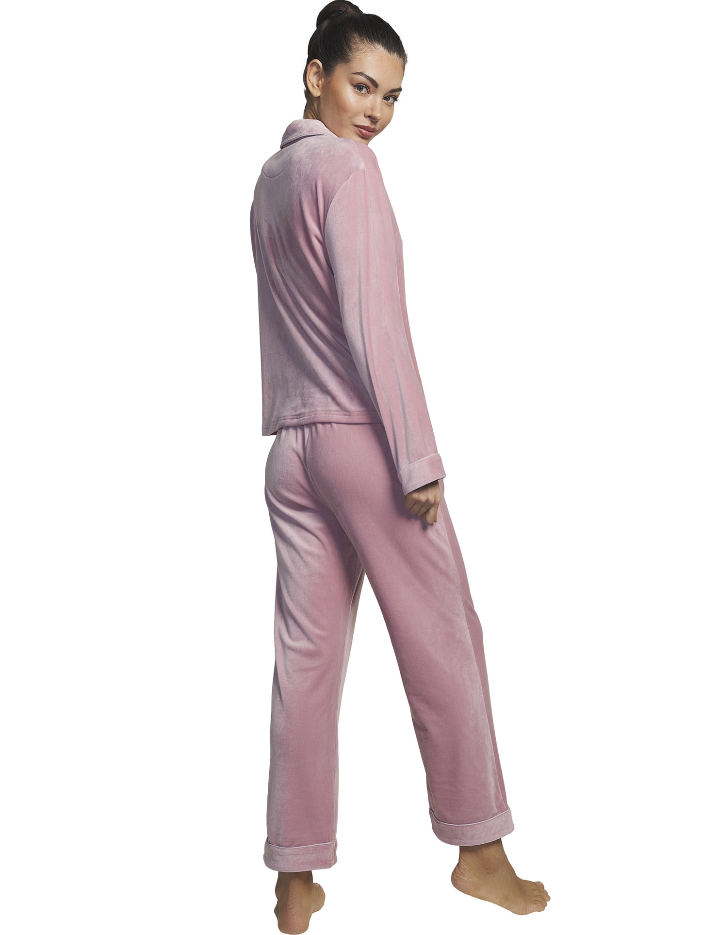 Tenue détente et intérieur pyjama pantalon chemise Polar Soft Selmark