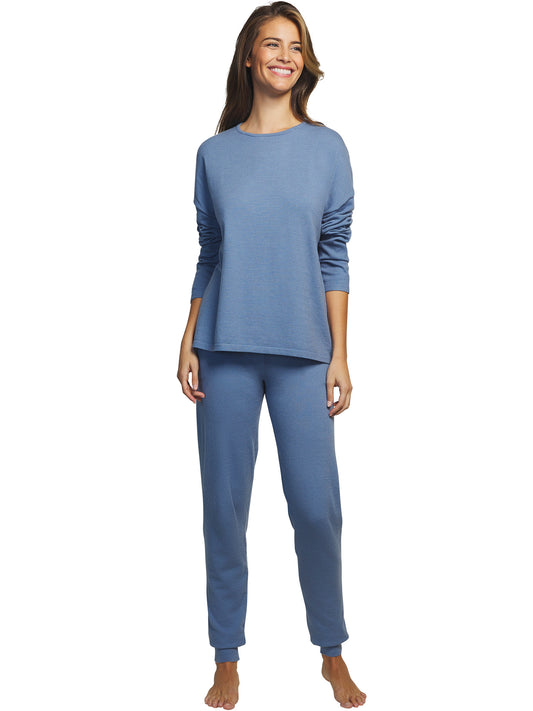 Tenue détente et intérieur pyjama pantalon haut Tricot Selmark