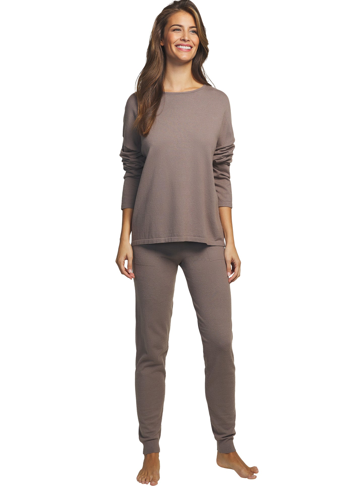 Tenue détente et intérieur pyjama pantalon haut Tricot Selmark