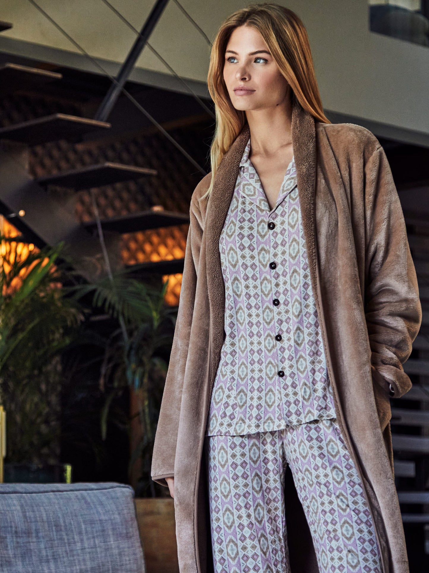 Pyjama pantalon chemise manches longues ETNICA Selmark