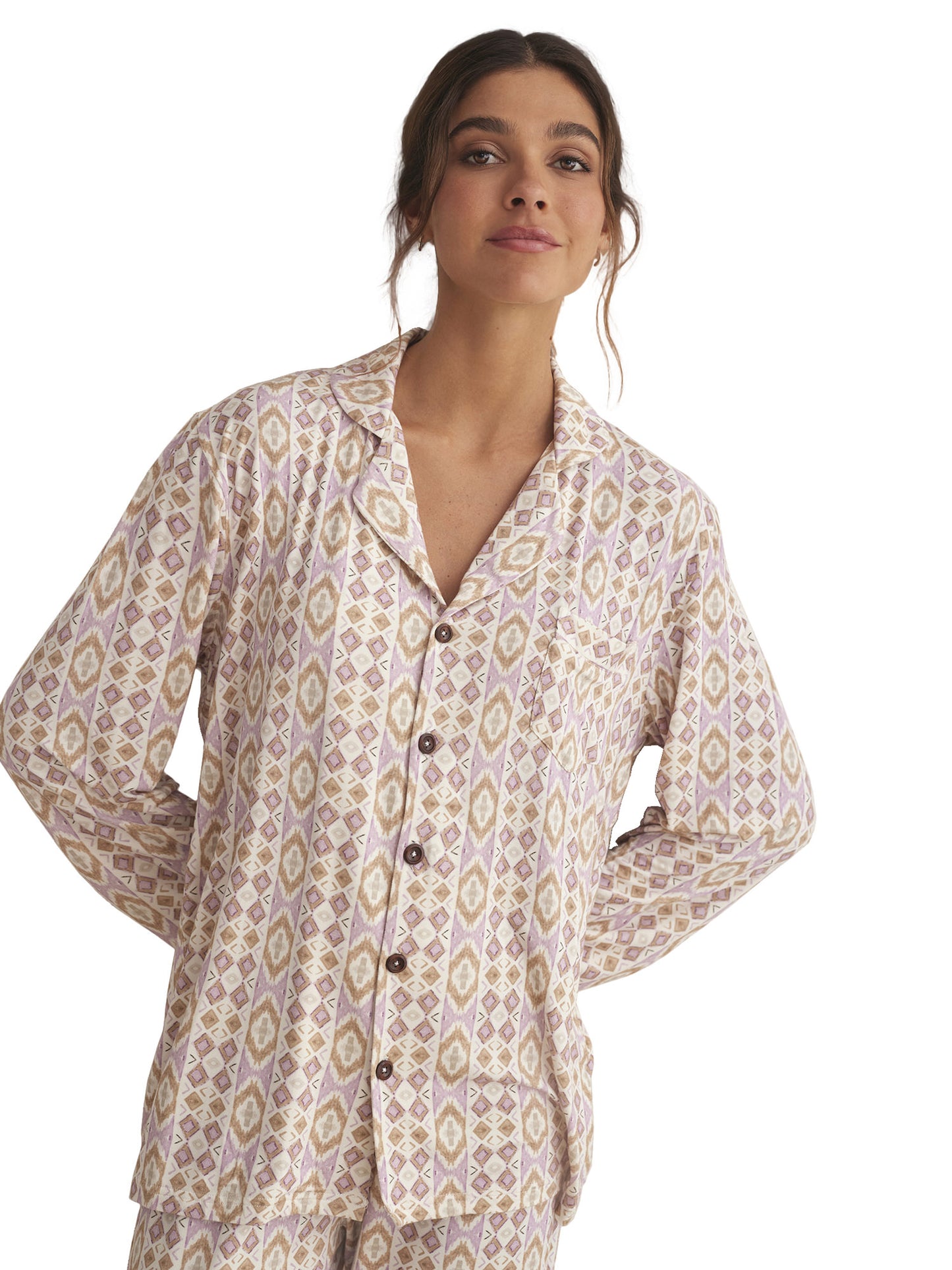 Pyjama pantalon chemise manches longues ETNICA Selmark