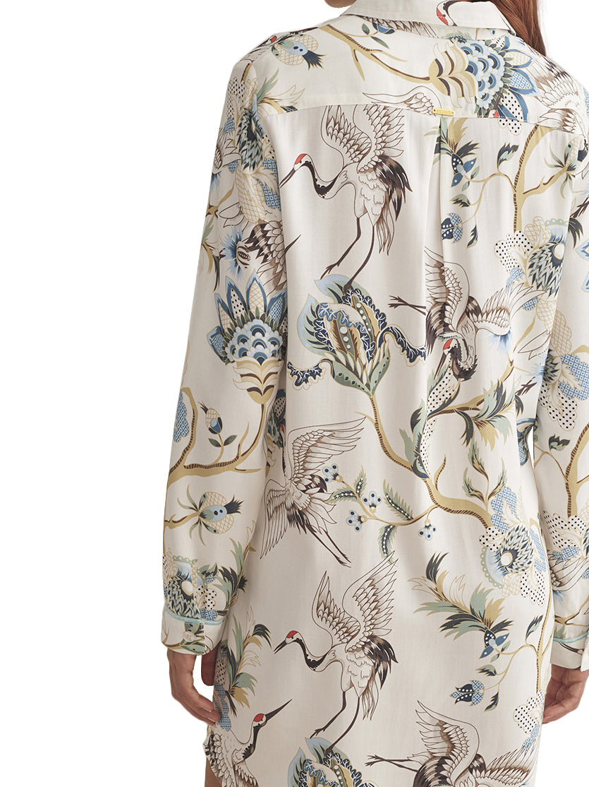 Chemise de nuit manches longues PAJAROS Selmark