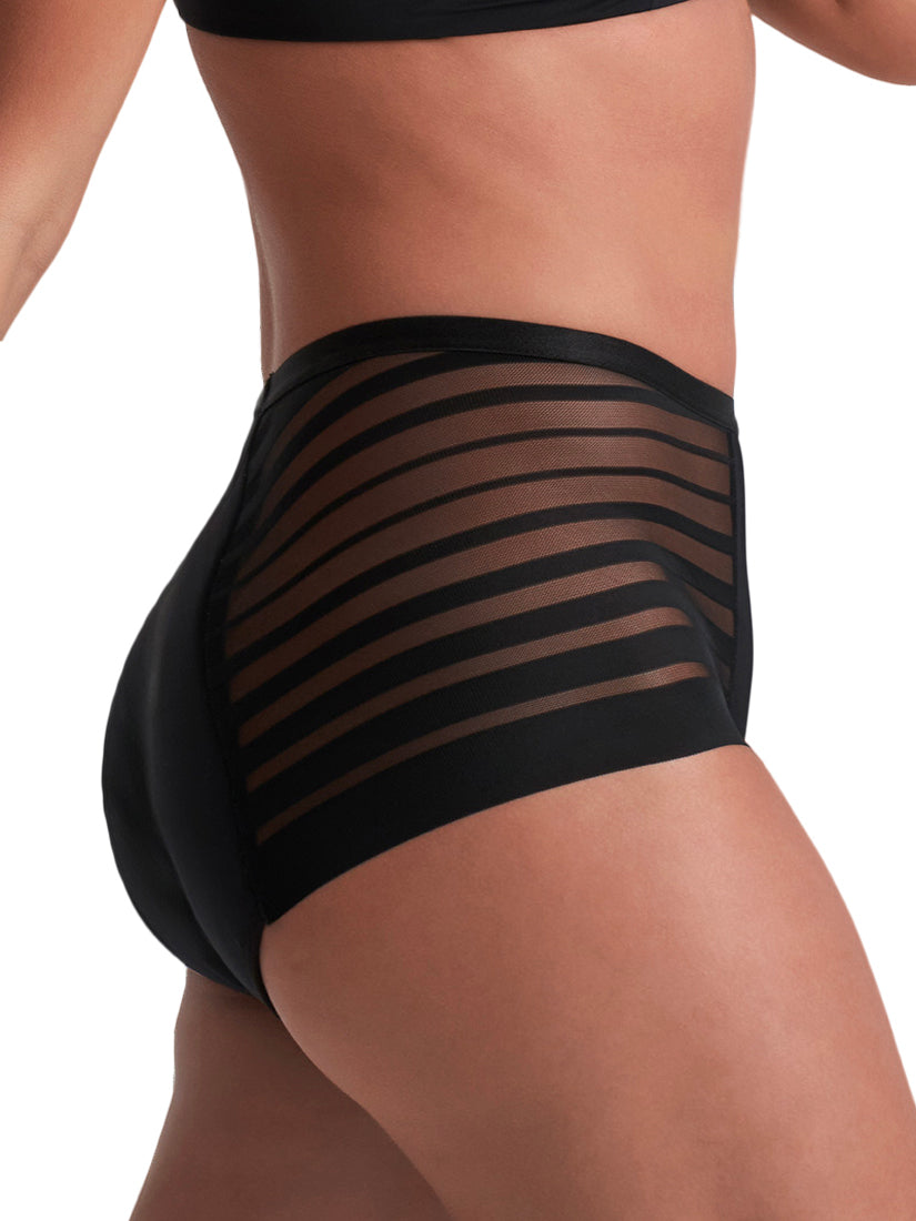 Slip menstruel taille haute Lace High Flow Bye Bra