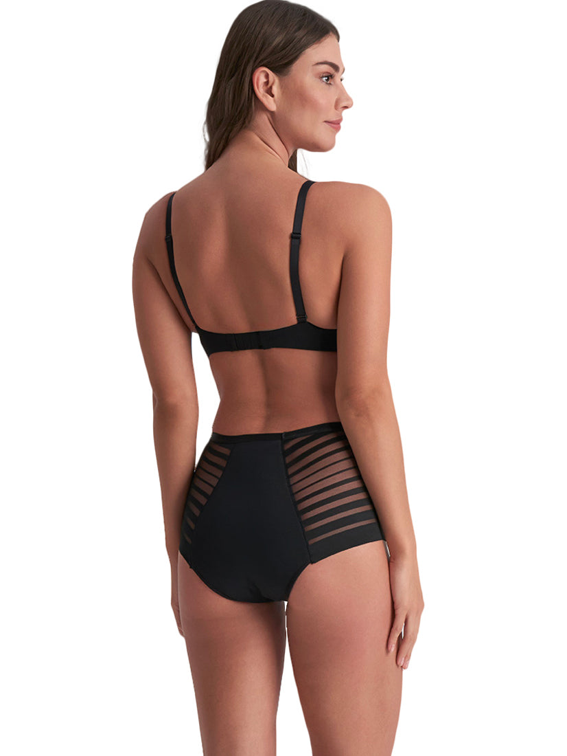 Slip menstruel taille haute Lace High Flow Bye Bra