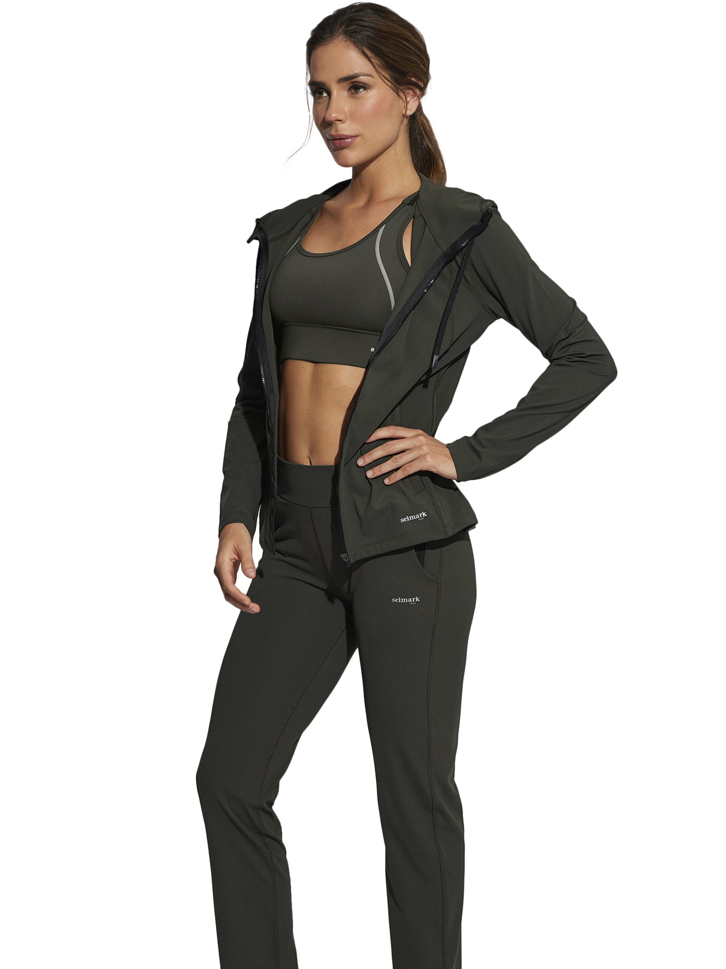 Veste de sport zippée à capuche Tech ST5 Selmark