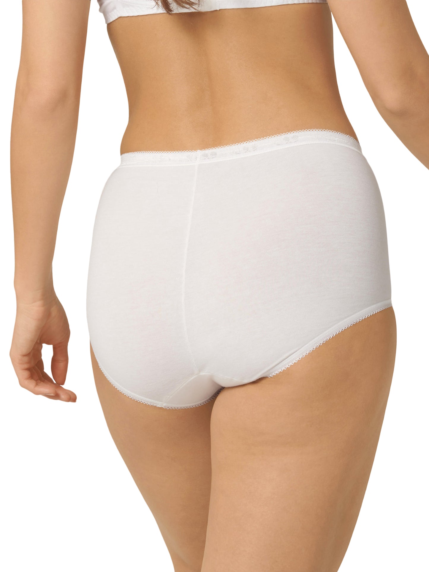 Pack x4 slips taille haute BASIC PLUS Sloggi