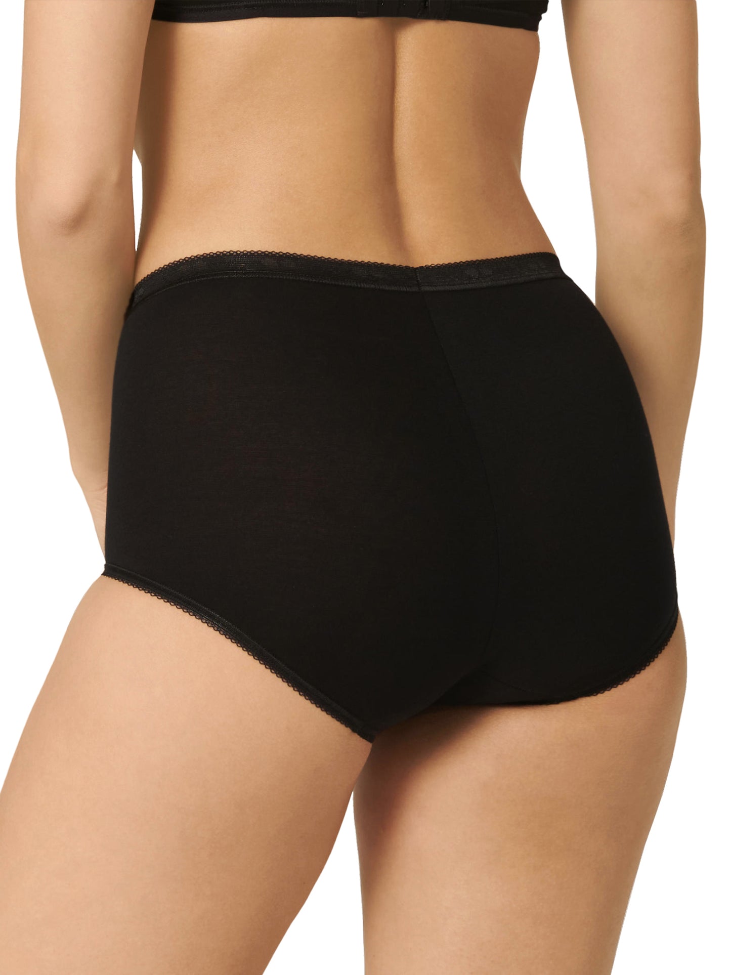 Pack x4 slips taille haute BASIC PLUS Sloggi