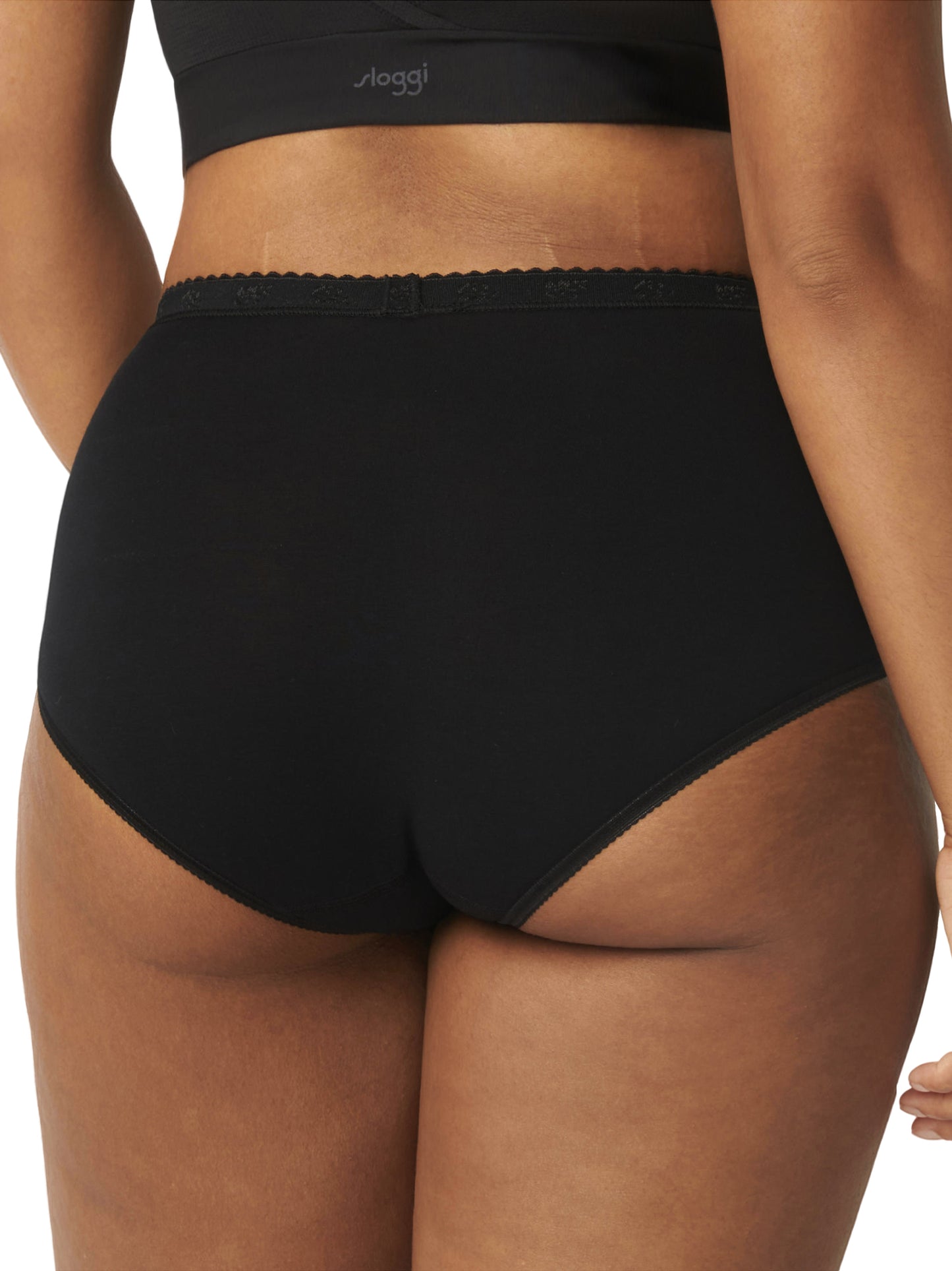 Pack x4 slips taille haute CHIC Sloggi