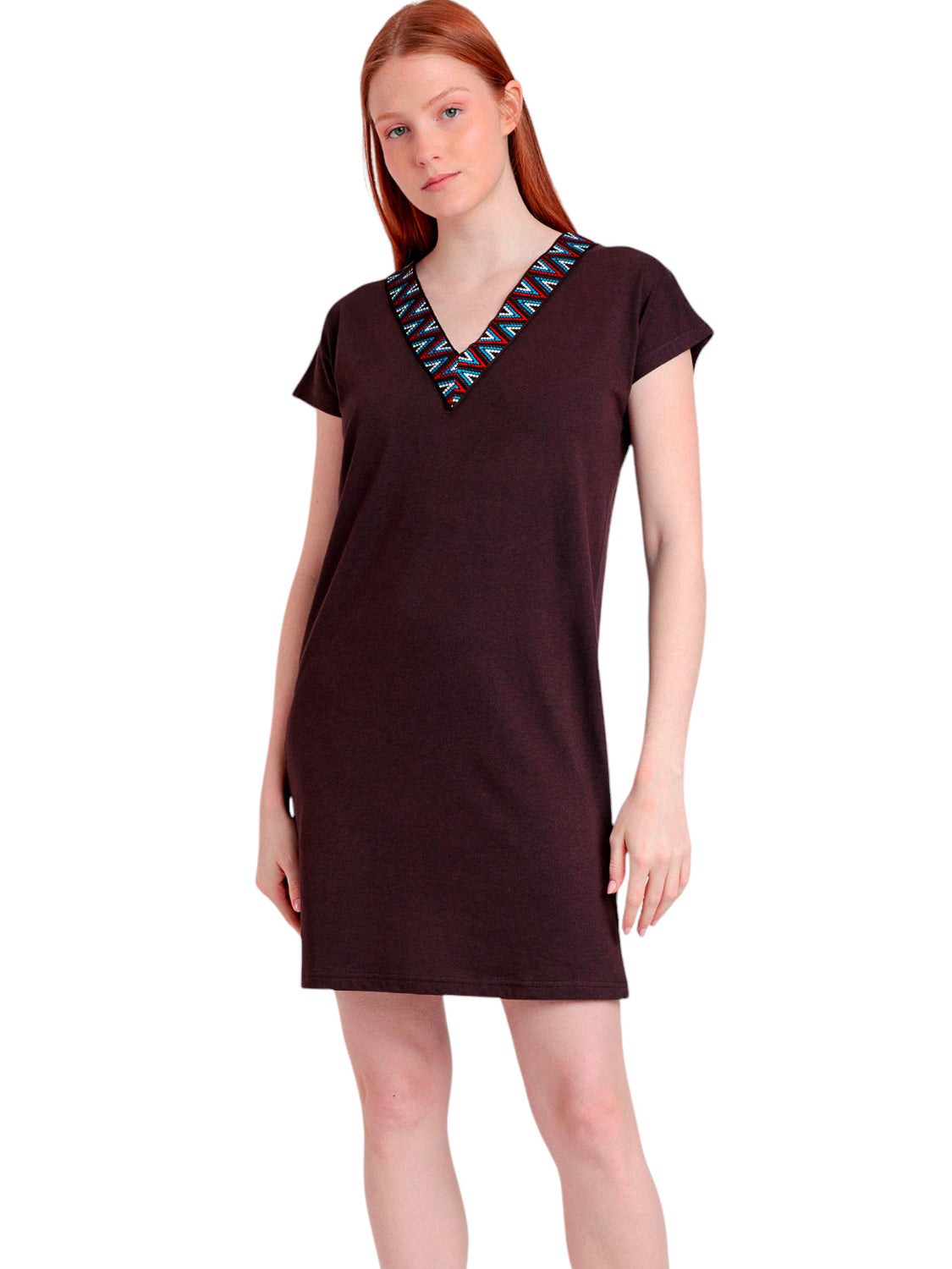 Robe de plage manches courtes Sailor Club Admas