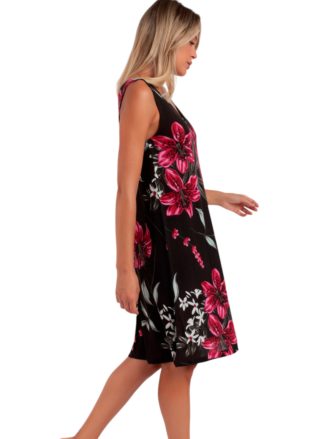Robe estivale sans manches Brown Style Admas