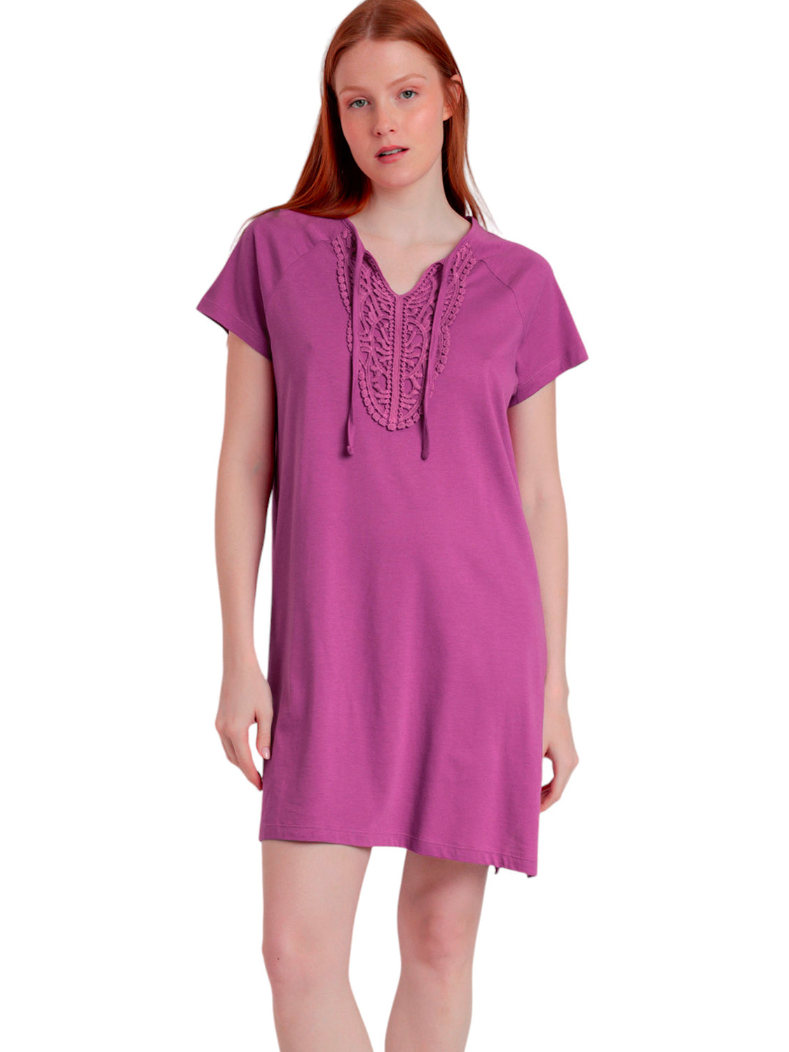 Robe estivale manches courtes Pechera Admas