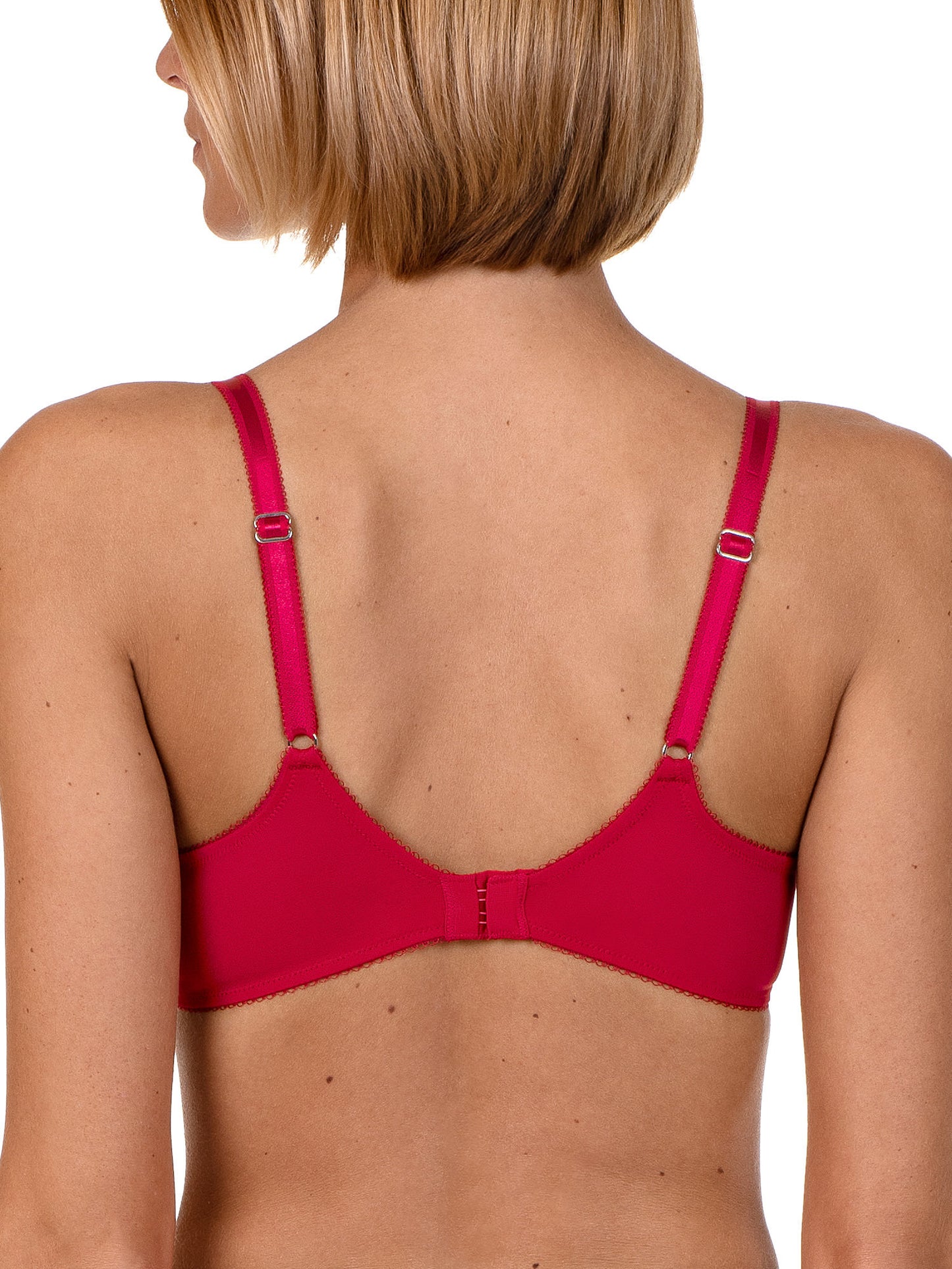 Soutien-gorge armaturé Evelyn Lisca rouge - bonnets F à G