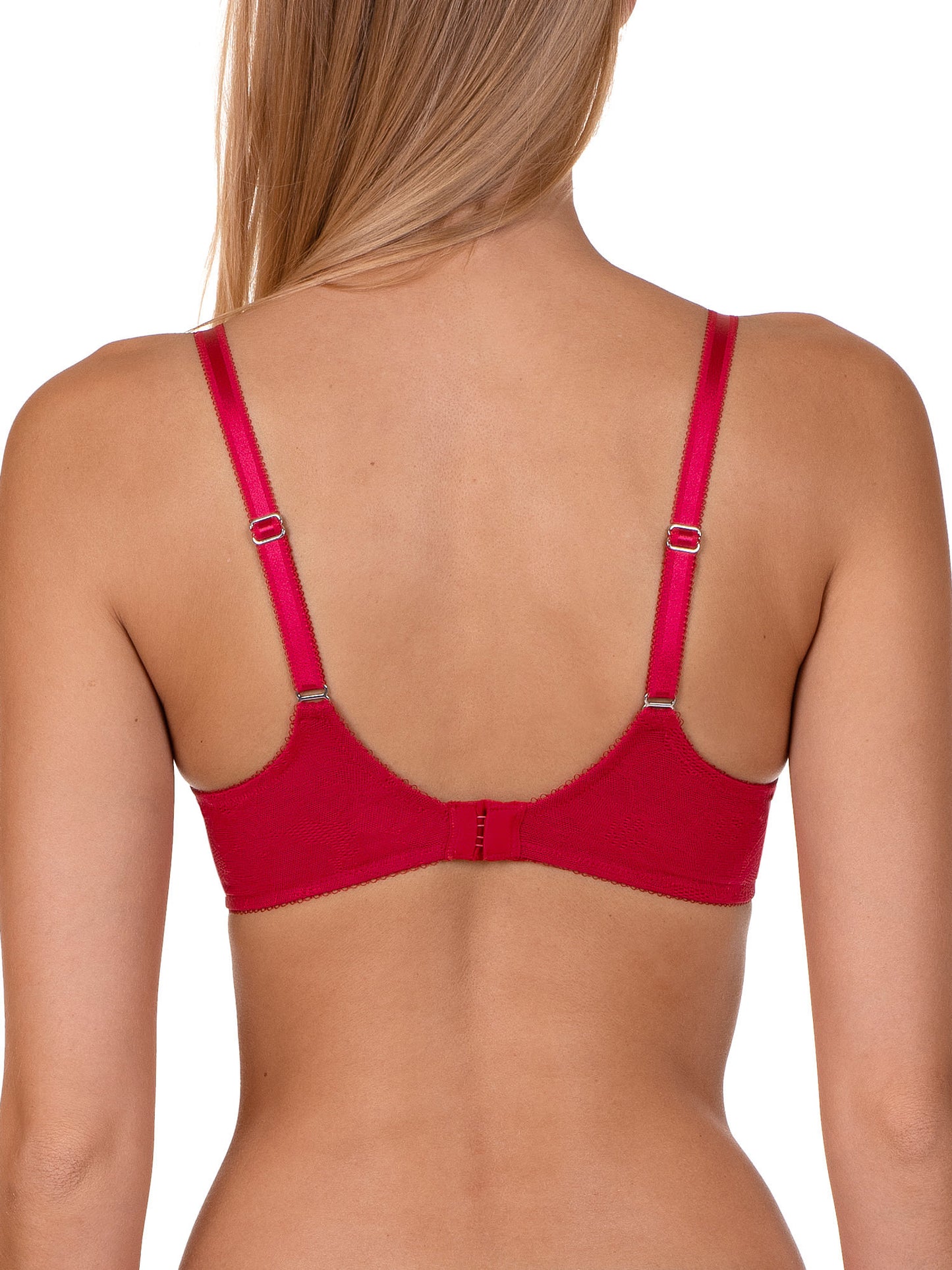 Soutien-gorge préformé Evelyn rouge Lisca - bonnets B à E